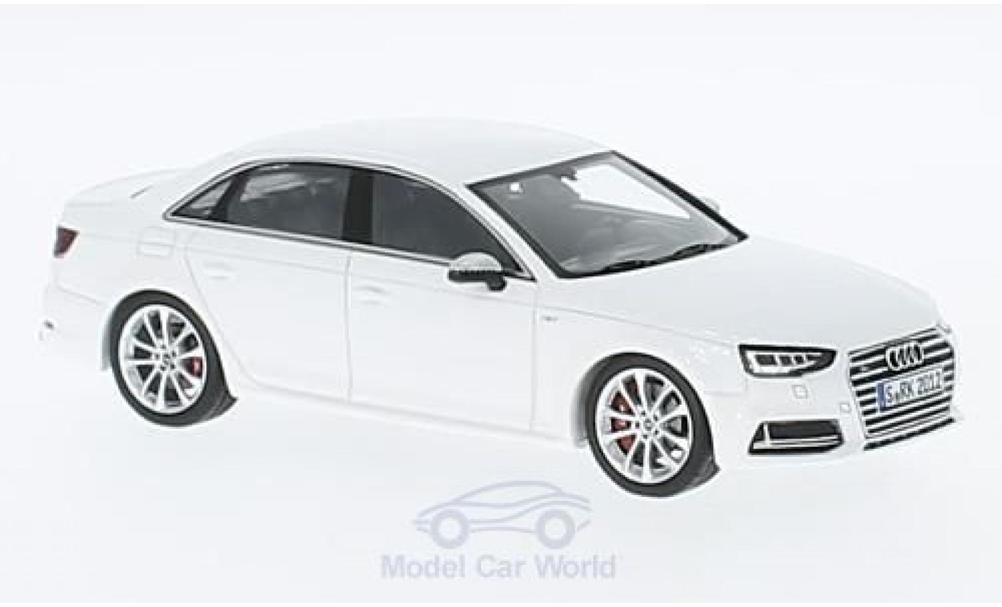 Audi S4 1/43 Spark wit 2016 modelauto