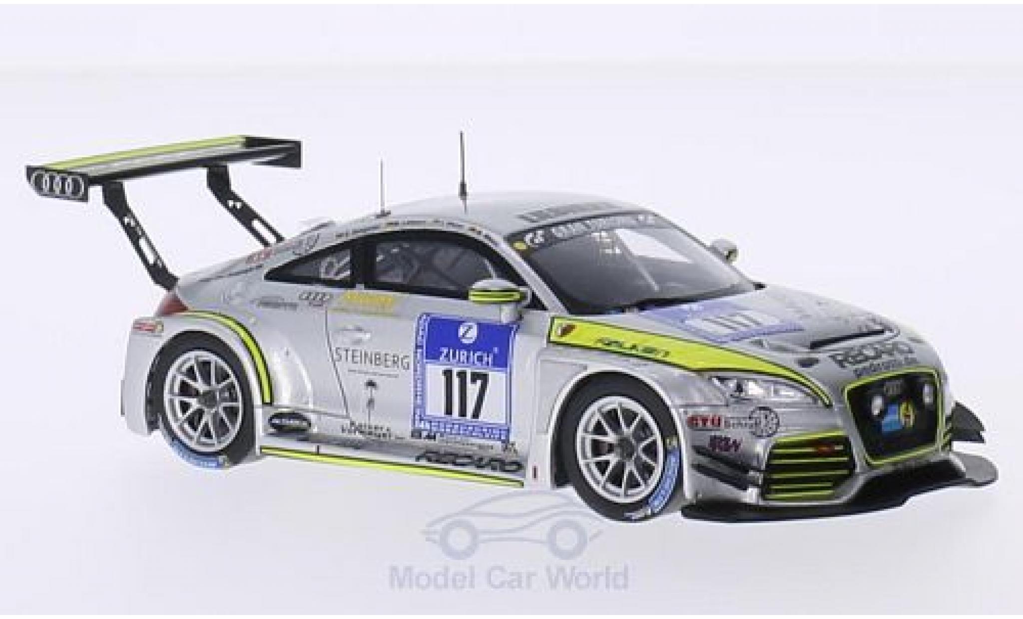 Audi TT RS 1/43 Spark RS No.117 Scuderia Colonia e.V. 24h N&uuml;rburgring 2015 M.Wasel/T.Wasel/M.L&ouml;hnert/E.Deegener modelauto