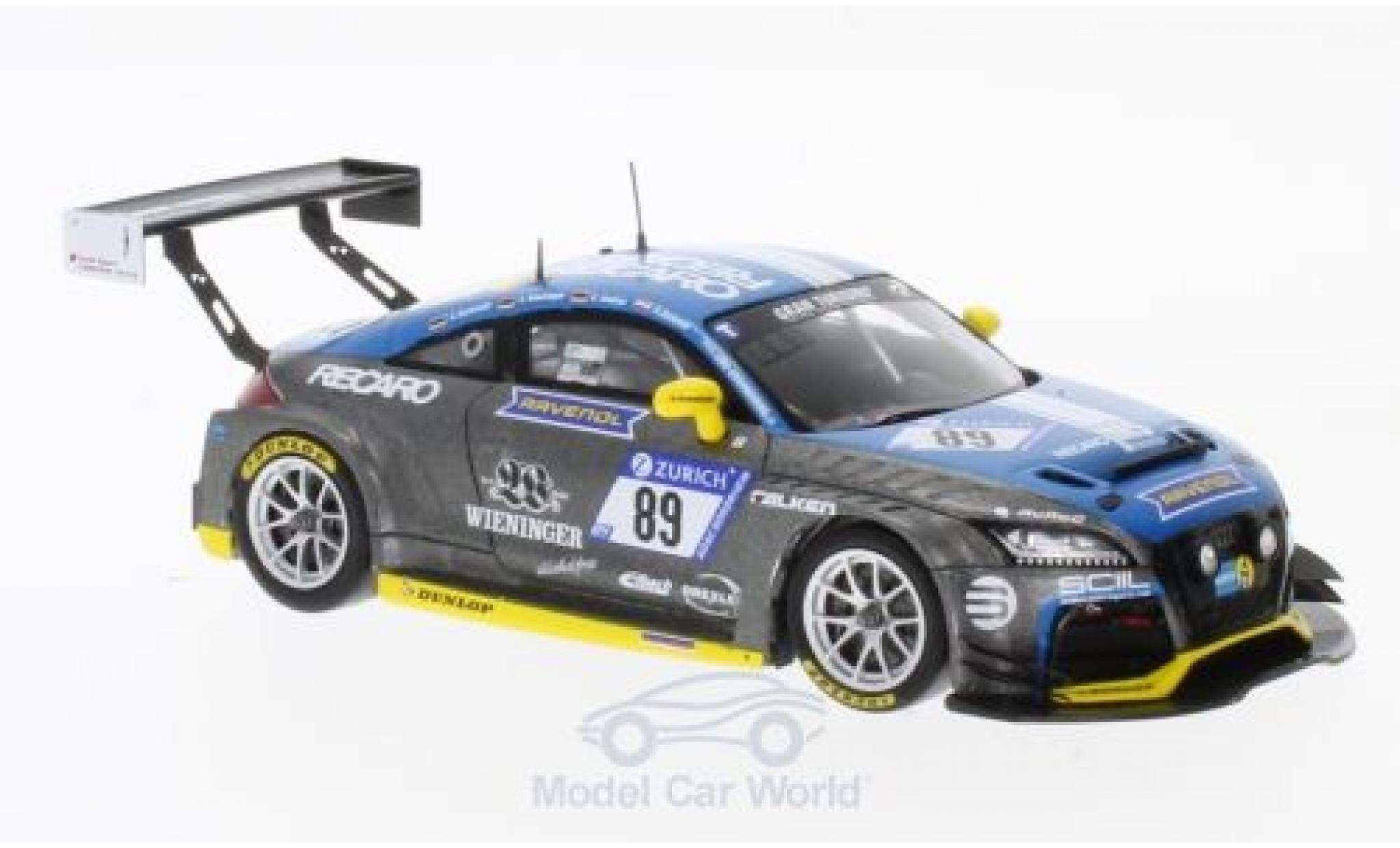 Audi TT RS 1/43 Spark RS No.89 LMS Engineering 24h N&uuml;rburgring 2017 S.Wieninger/U.Andree/D.Schmid/C.Schmitz modelauto