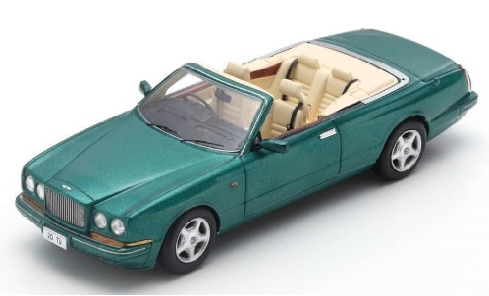 Bentley Azure 1/43 Spark MkI metallic groen RHD 1995 modelauto