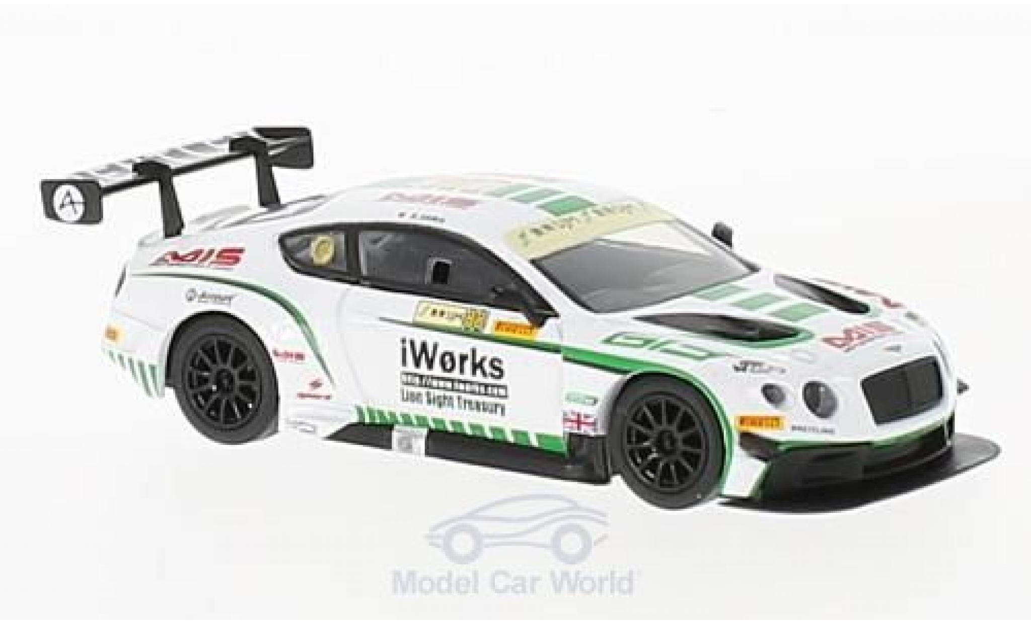 Bentley Continental 1/64 Spark GT3 RHD No.88 Team Absolute GP Macau 2015 K.Sawa modelauto