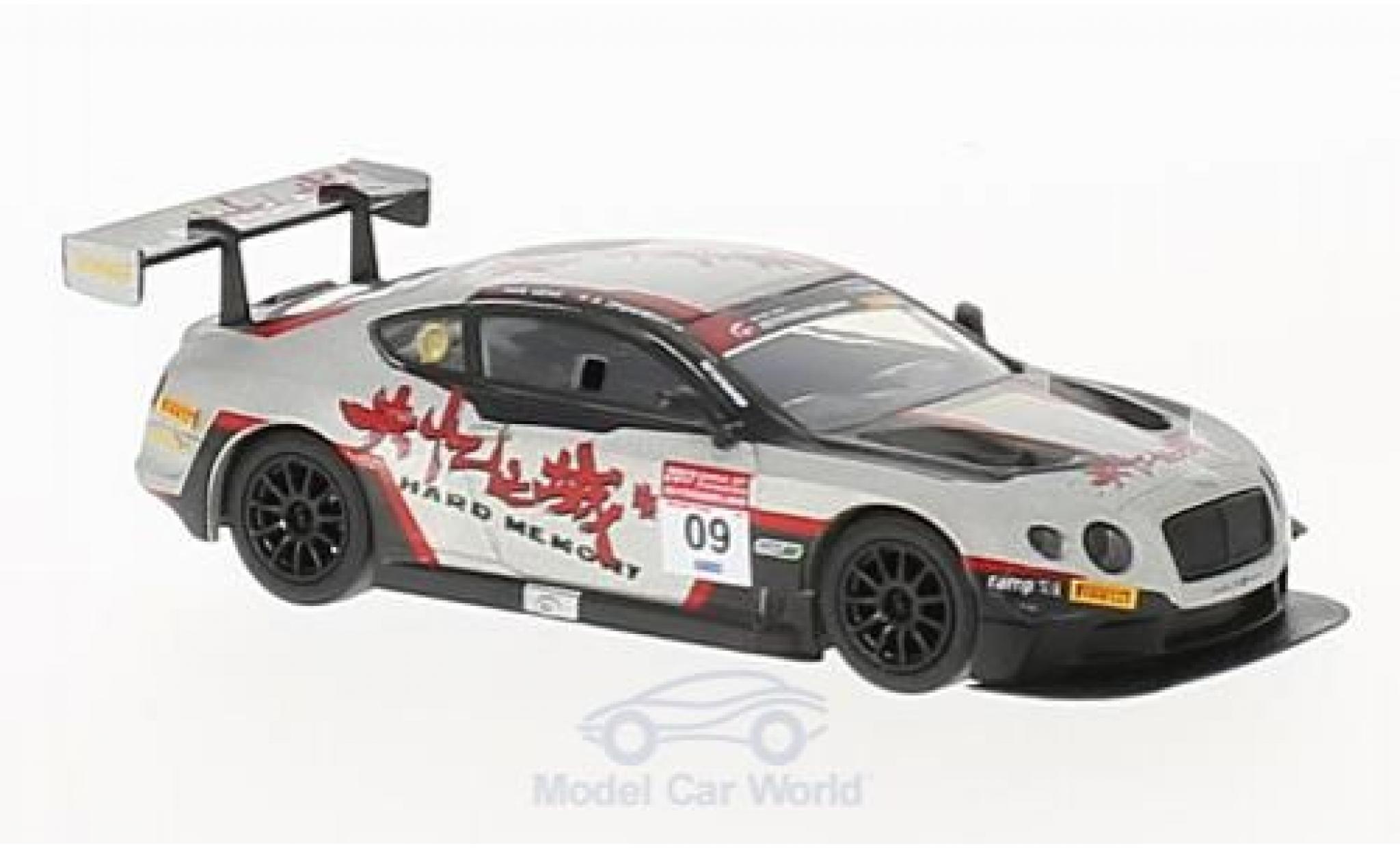 Bentley Continental T 1/64 Spark GT3 RHD No.9 Hard Memory Team Absolute GP China 2017 H.Geng/A.Imperatori modelauto