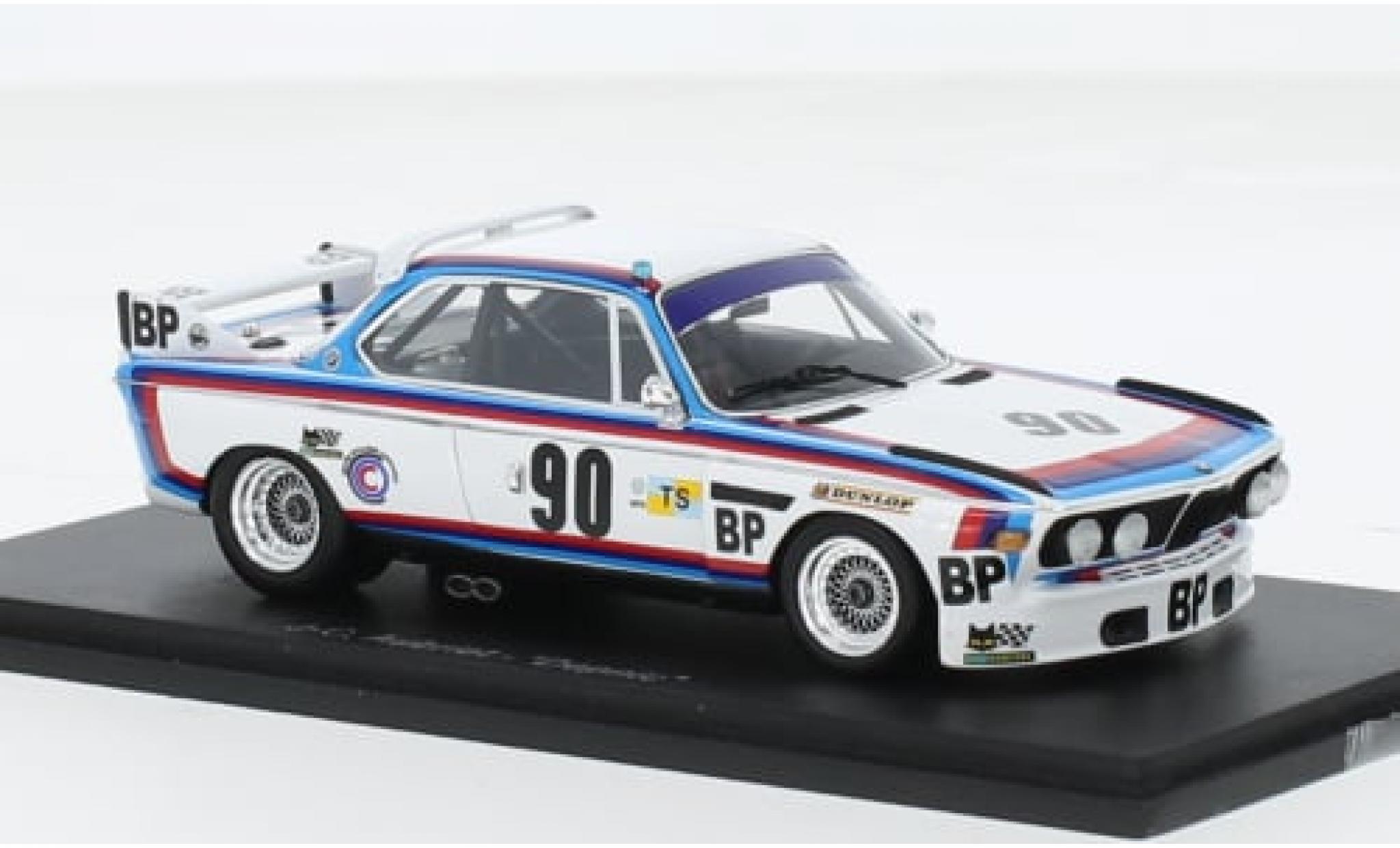 Bmw 3.0 1/43 Spark CSL No.90 24h Le Mans 1975 1:43 modelauto