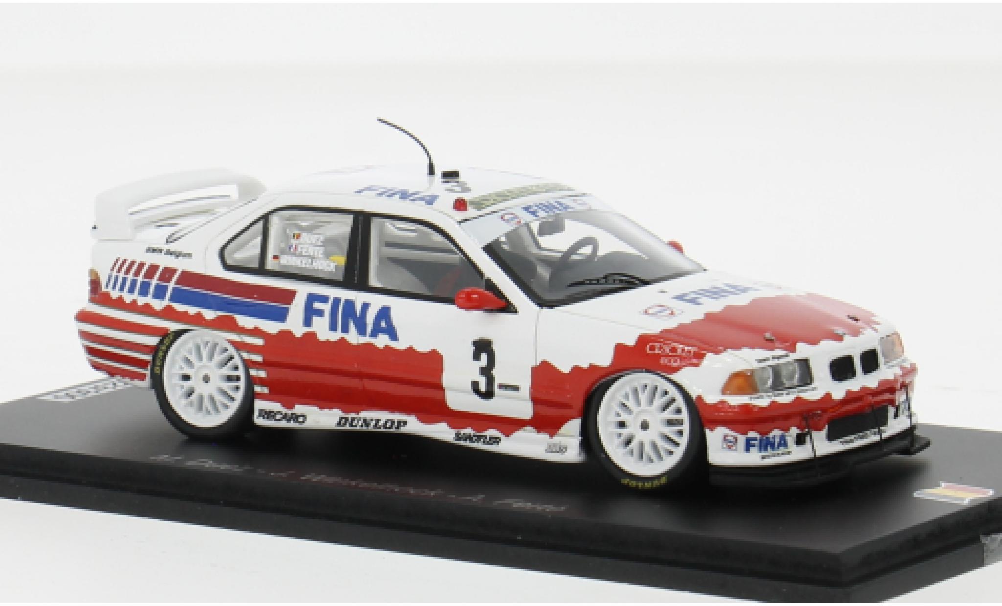 Bmw 318 1/43 Spark i (E36) No.3 24h Spa 1994 1:43 modelauto
