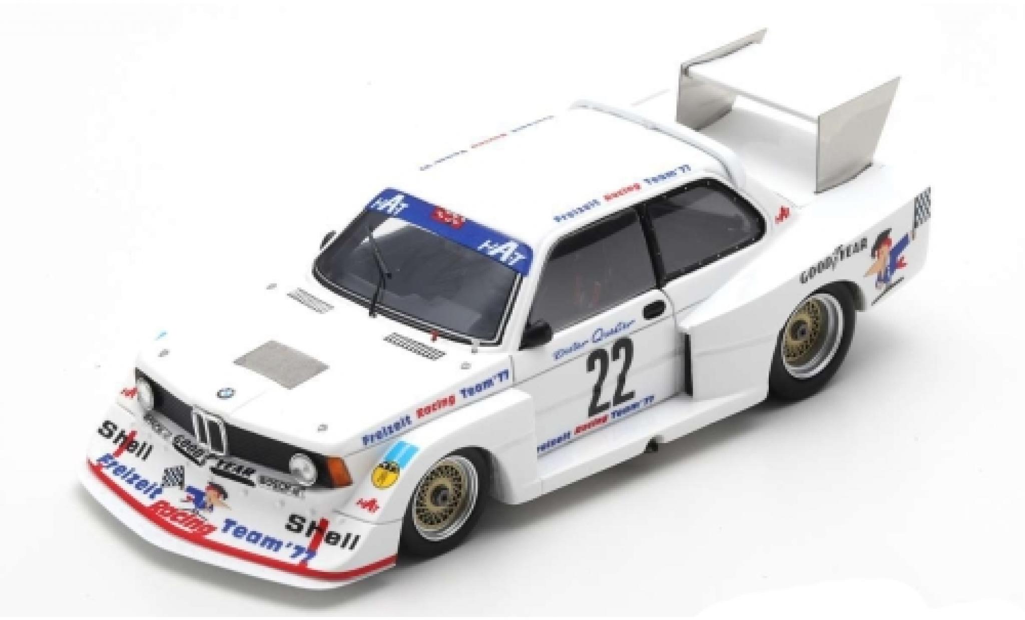 Bmw 320 1/43 Spark Gr.5 No.22 DRM Norisring 1977 D.Quester modelauto