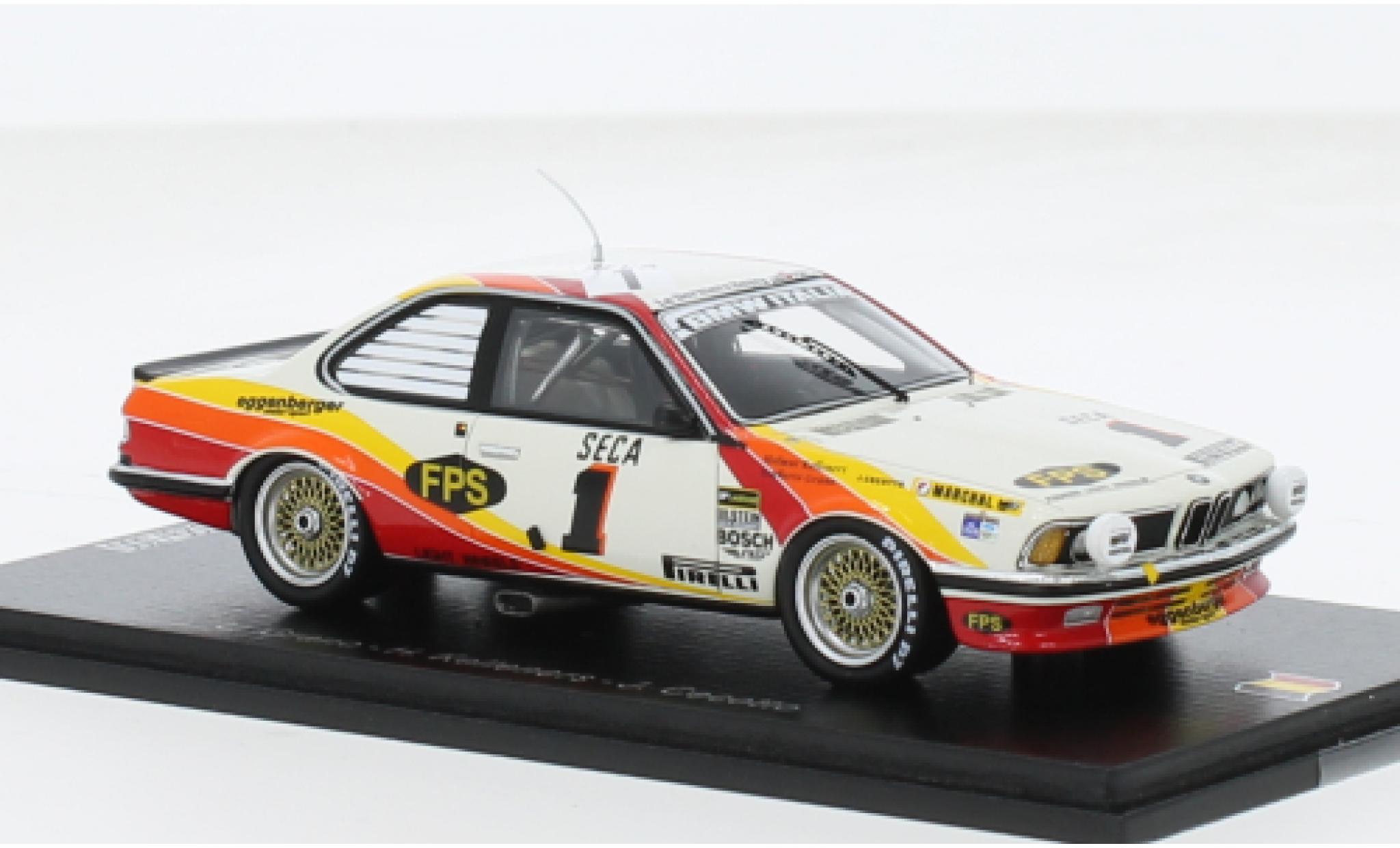 Bmw 635 1/43 Spark CSi No.1 24h Spa 1983 1:43 modelauto