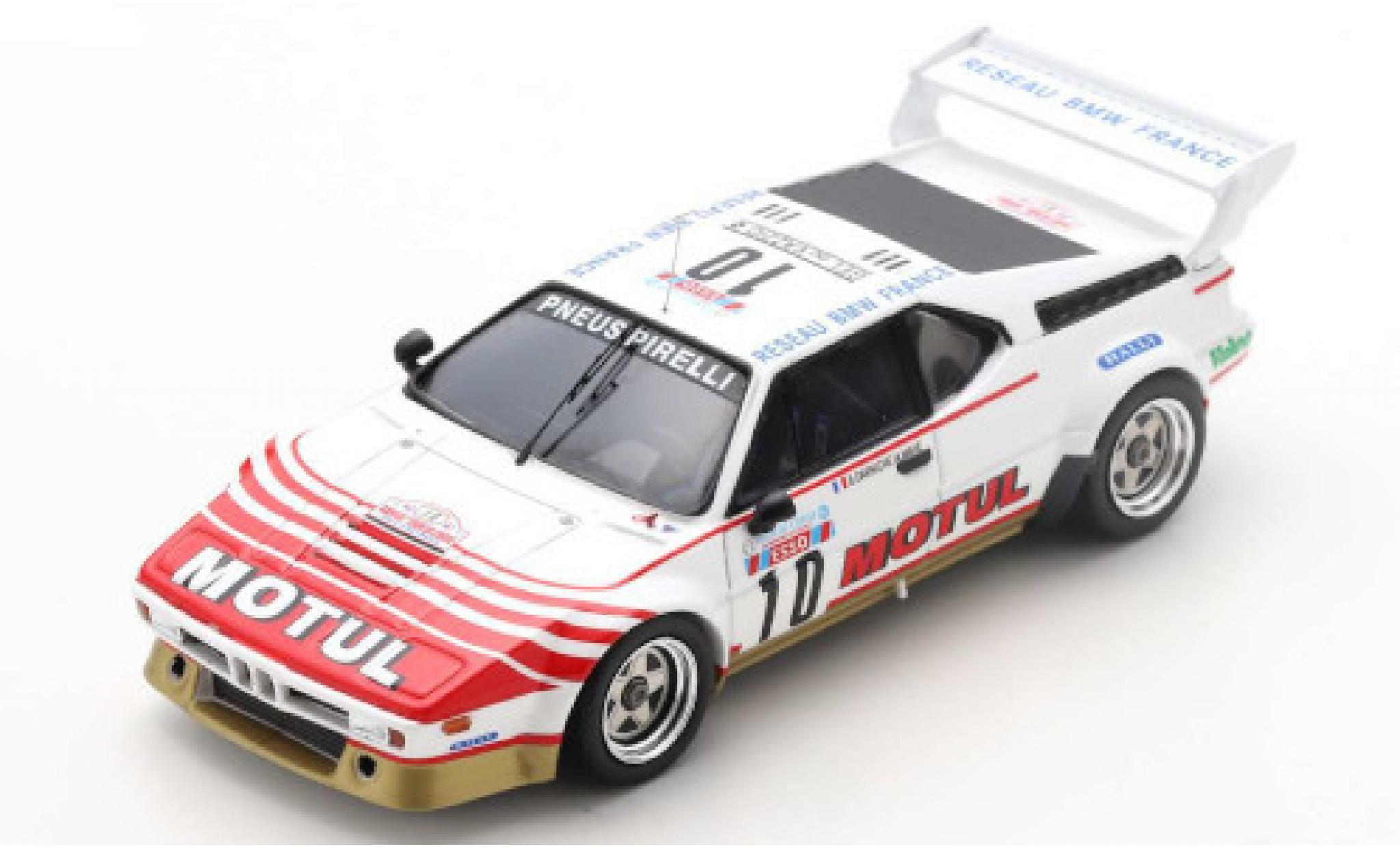 Bmw M1 1/43 Spark No.10 Equipe France Motul Tour de Corse 1982 B.Darniche/A.Mahe modelauto