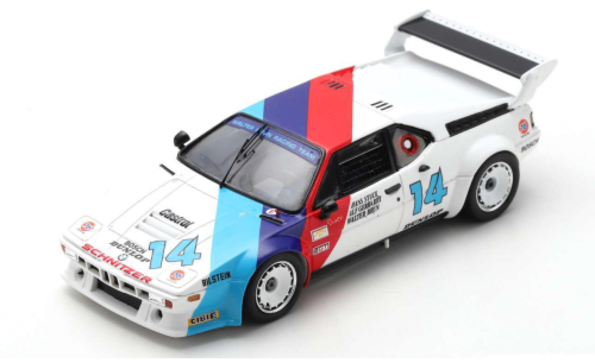 Bmw M1 1/43 Spark No.14 24h Daytona 1981 H-J.Stuck/W.Brun/A.Gebhardt modelauto