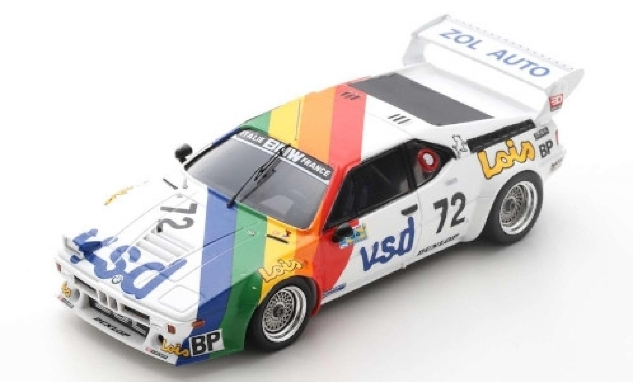 Bmw M1 1/43 Spark No.72 Zol'Auto VSD 24h Le Mans 1981 P-F.Rousselot/F.Servanin/L.Ferrier modelauto