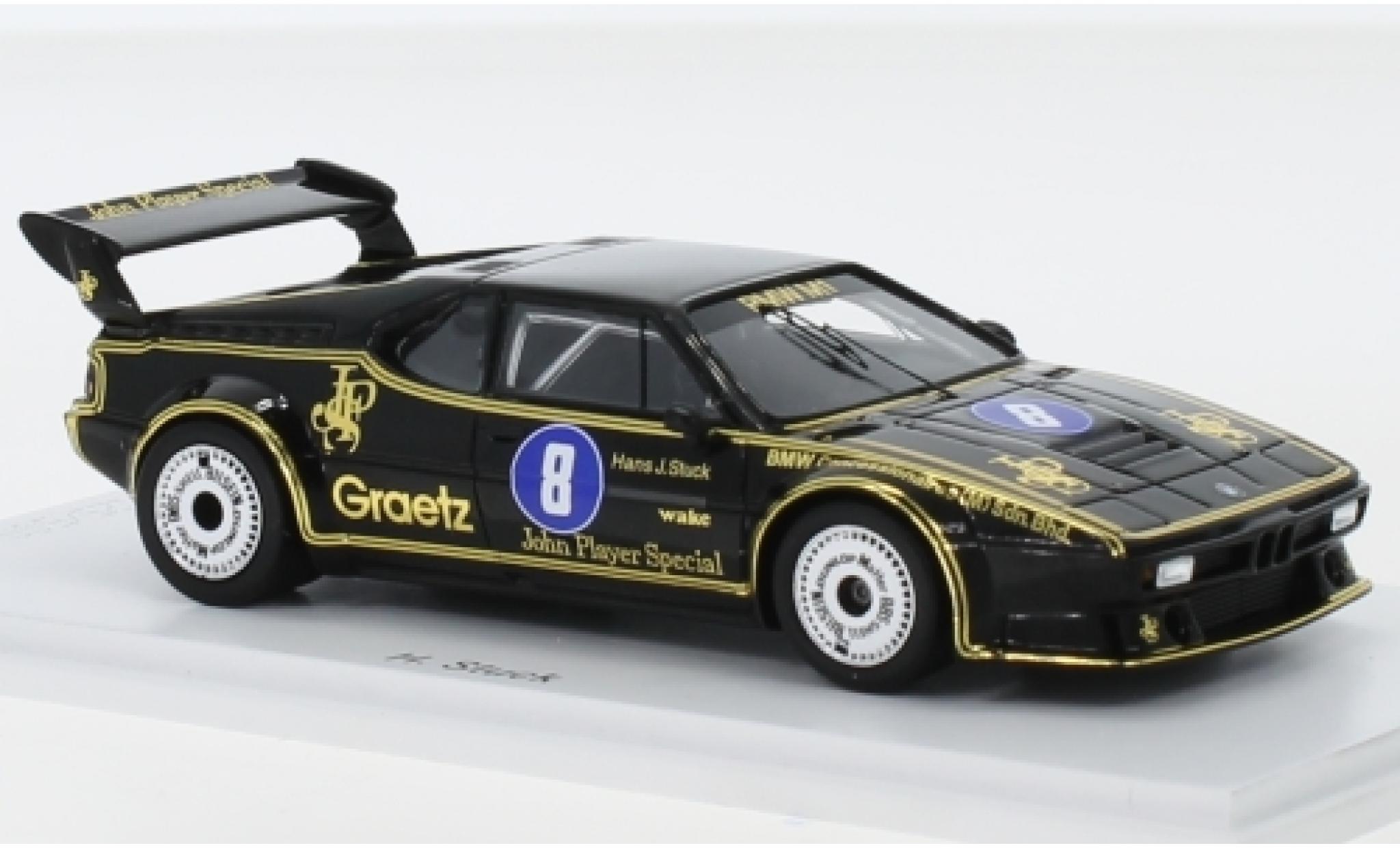 Bmw M1 1/43 Spark No.8 John Player Special Gr.5 Shah Alam 1983 H-J.Stuck modelauto
