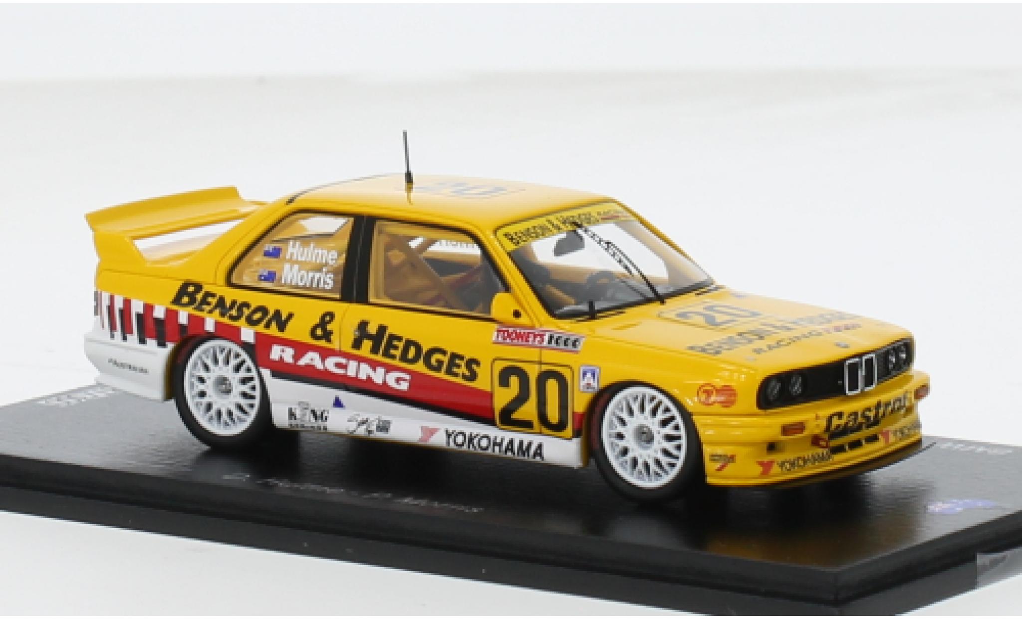 Bmw M3 1/43 Spark (E30) No.20 Benson &amp; Hedges Bathurst 1992 1:43 modelauto