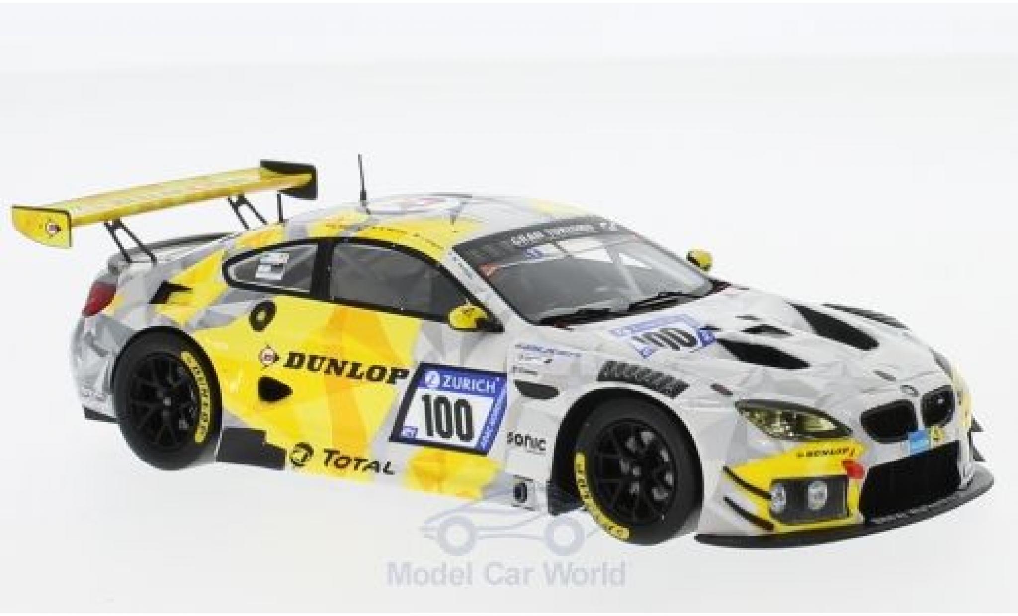 Bmw M6 1/43 Spark GT3 No.100 Walkenhorst Motorsport 24h N&uuml;rburgring 2017 C.Krognes/M.Di Martino/M.Henkola/N.Menzel modelauto