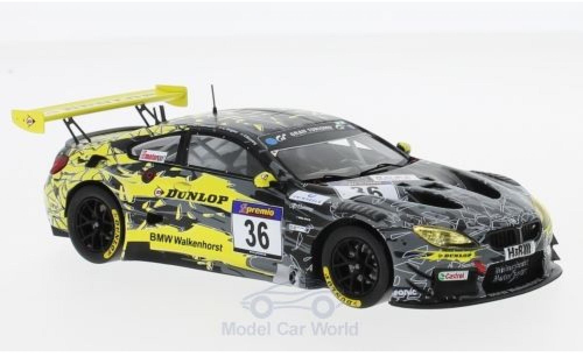 Bmw M6 1/43 Spark GT3 No.36 Walkenhorst Motorsport VLN 2016 C.Krognes/V.Bouveng/T.Blomqvist modelauto