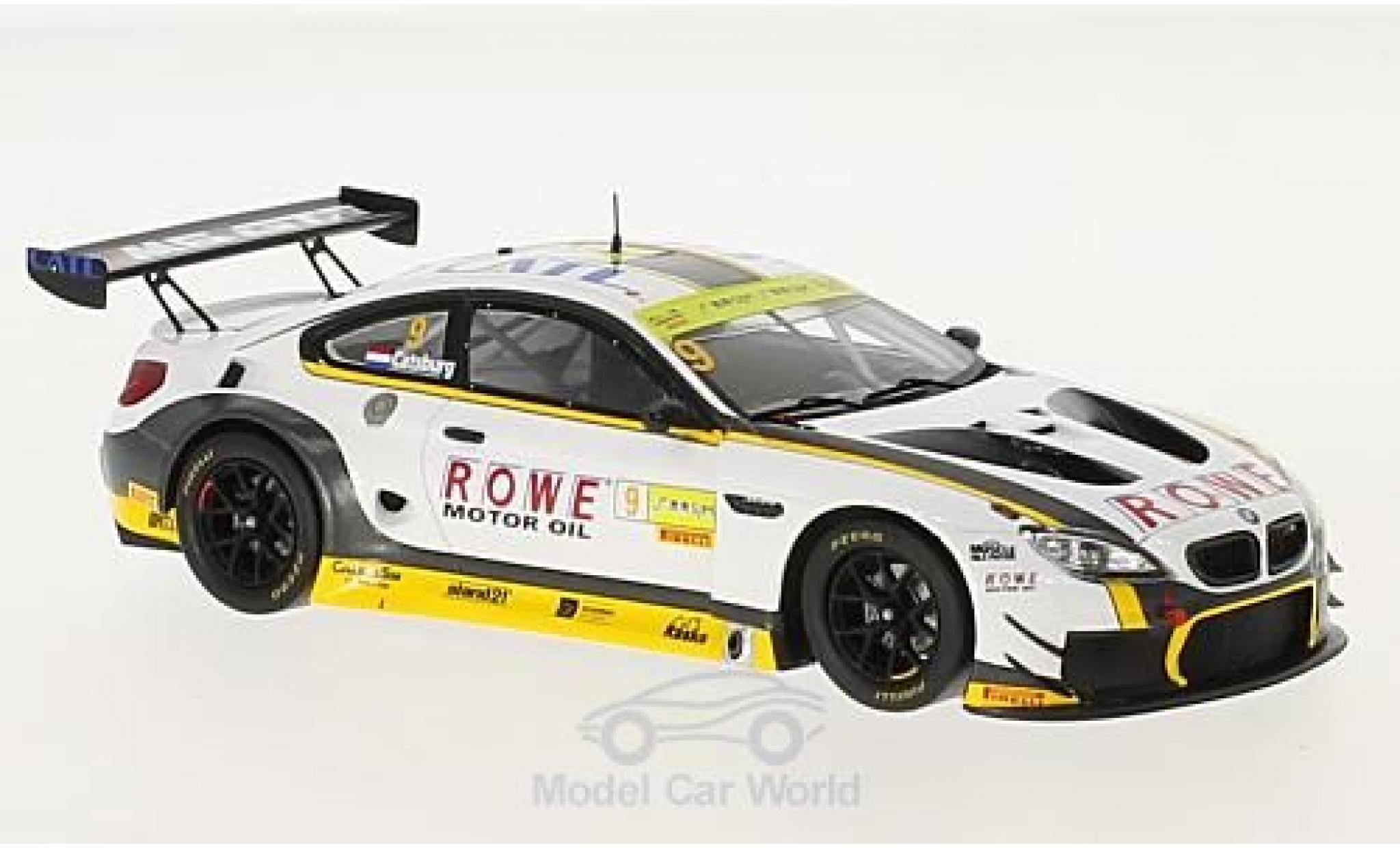 Bmw M6 1/43 Spark GT3 No.9 Rowe Racing GT Cup Macau 2016 N.Catsburg modelauto