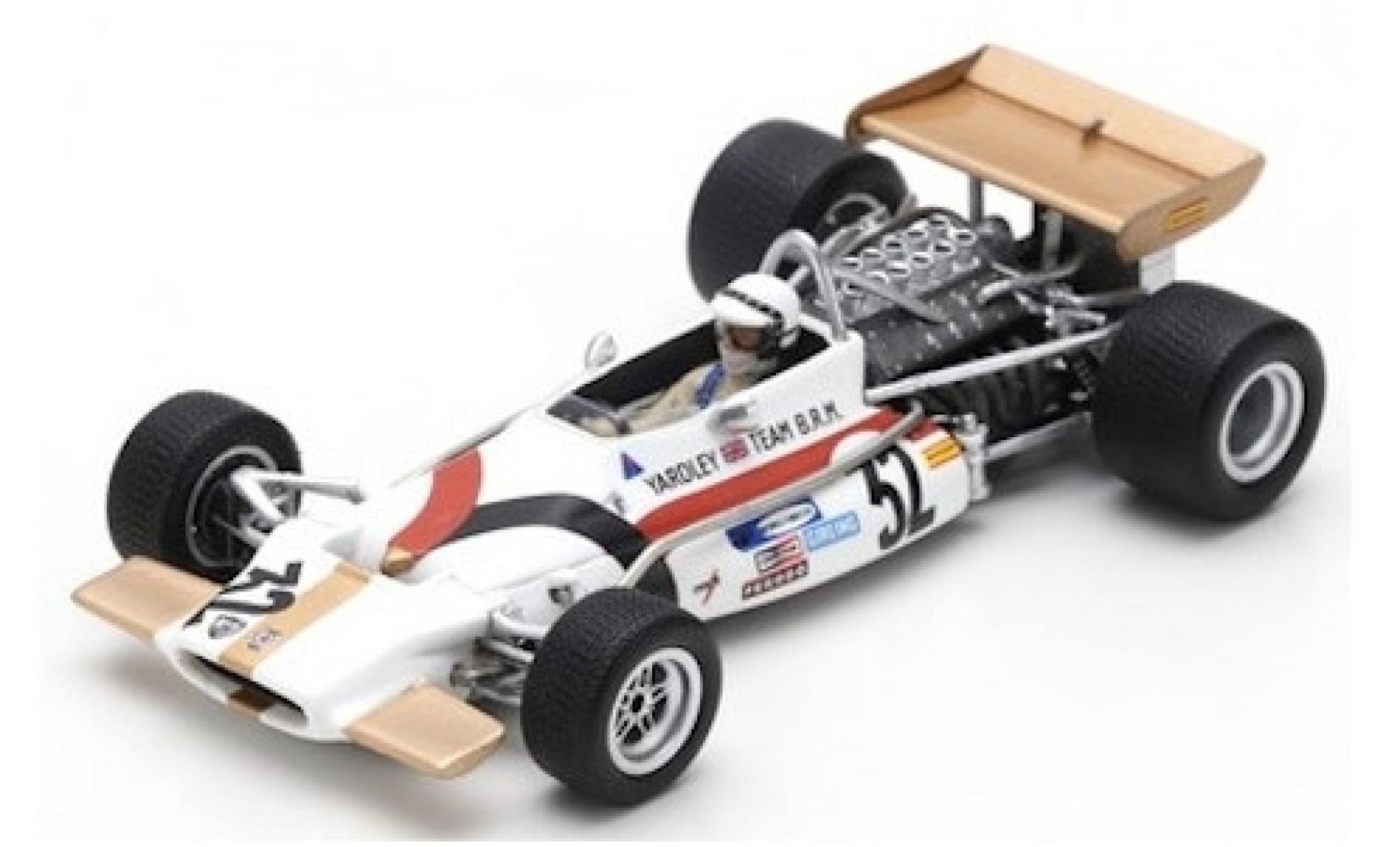Brm P153 1/43 Spark BRM No.32 Yardley Team B.R.M. Formel 1 GP USA 1970 P.Westbury modelauto
