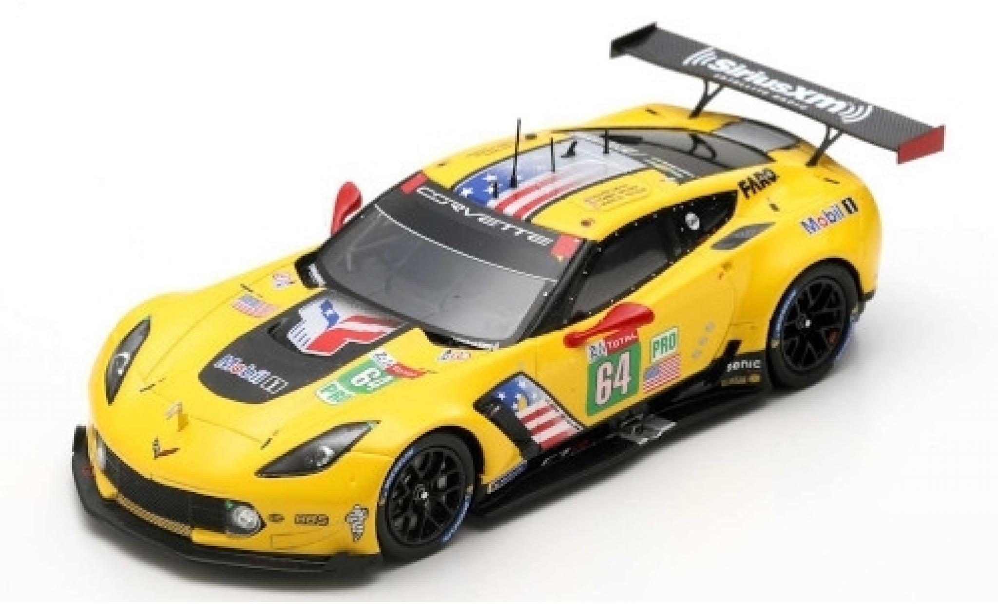 Chevrolet Corvette 1/43 Spark C7.R No.64 Racing 24h Le Mans 2019 O.Gavin/T.Milner/M.F&auml;ssler modelauto