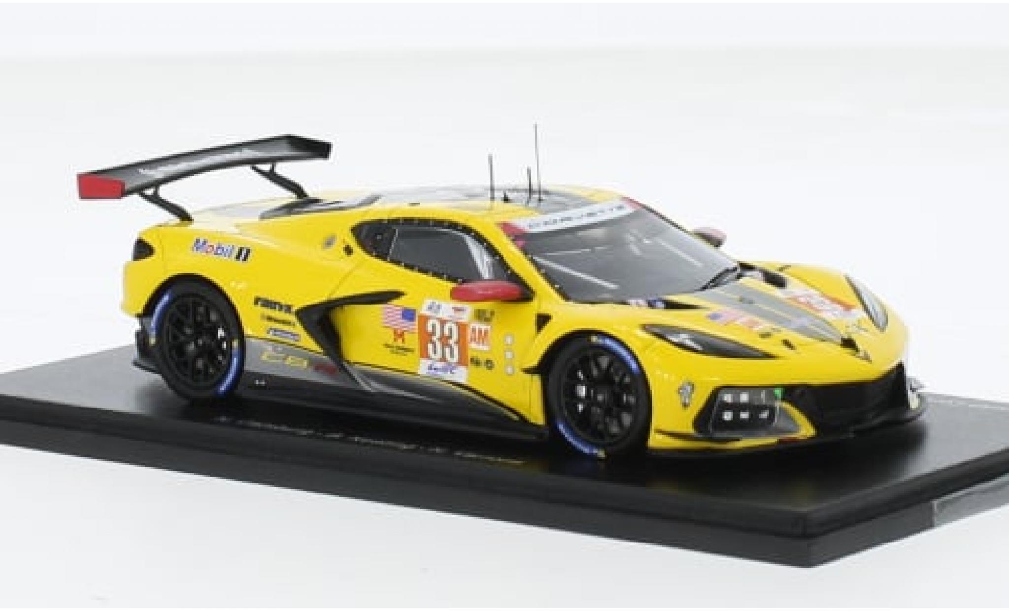 Chevrolet Corvette 1/43 Spark C8.R No.33 Racing 24h Le Mans 2023 1:43 modelauto