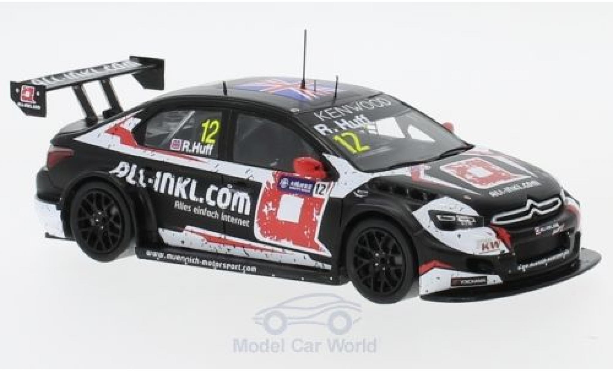 Citroen C Elysee 1/43 Spark -Elysee No.12 Team All-Inkl.com M&uuml;nnich Motorsport WT Macau Guia Race 2017 R.Huff modelauto