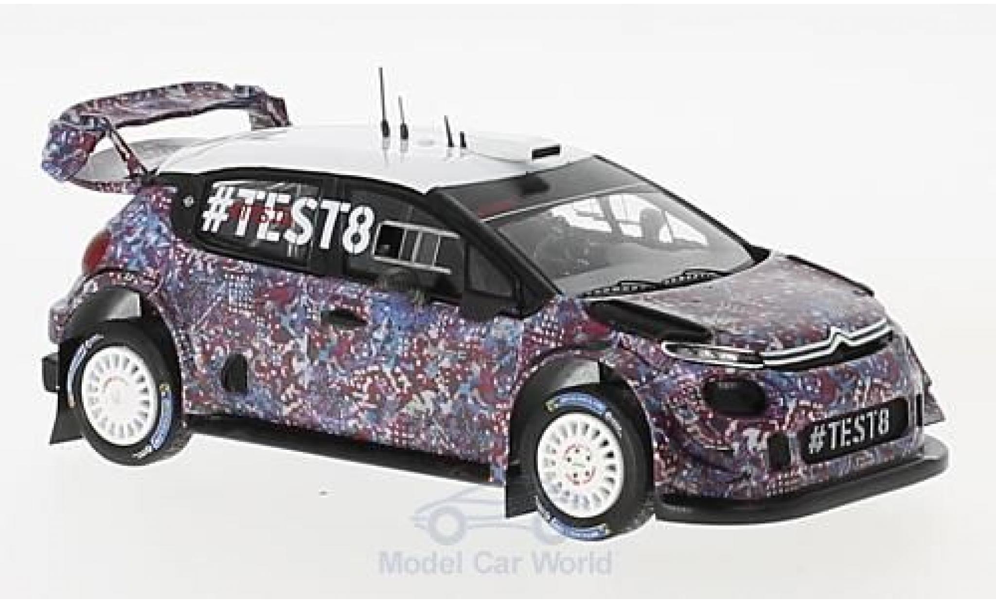Citroen C3 1/43 Spark WRC WRC 2017 Test Car modelauto
