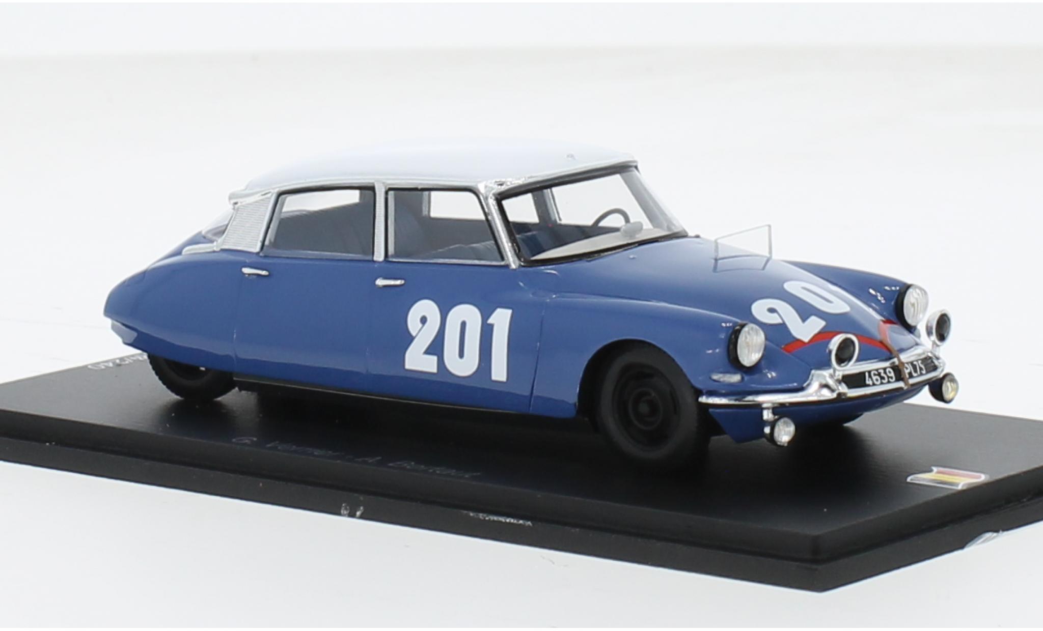 Citroen DS 1/43 Spark 19 No.201 24h Spa 1964 1:43 modelauto