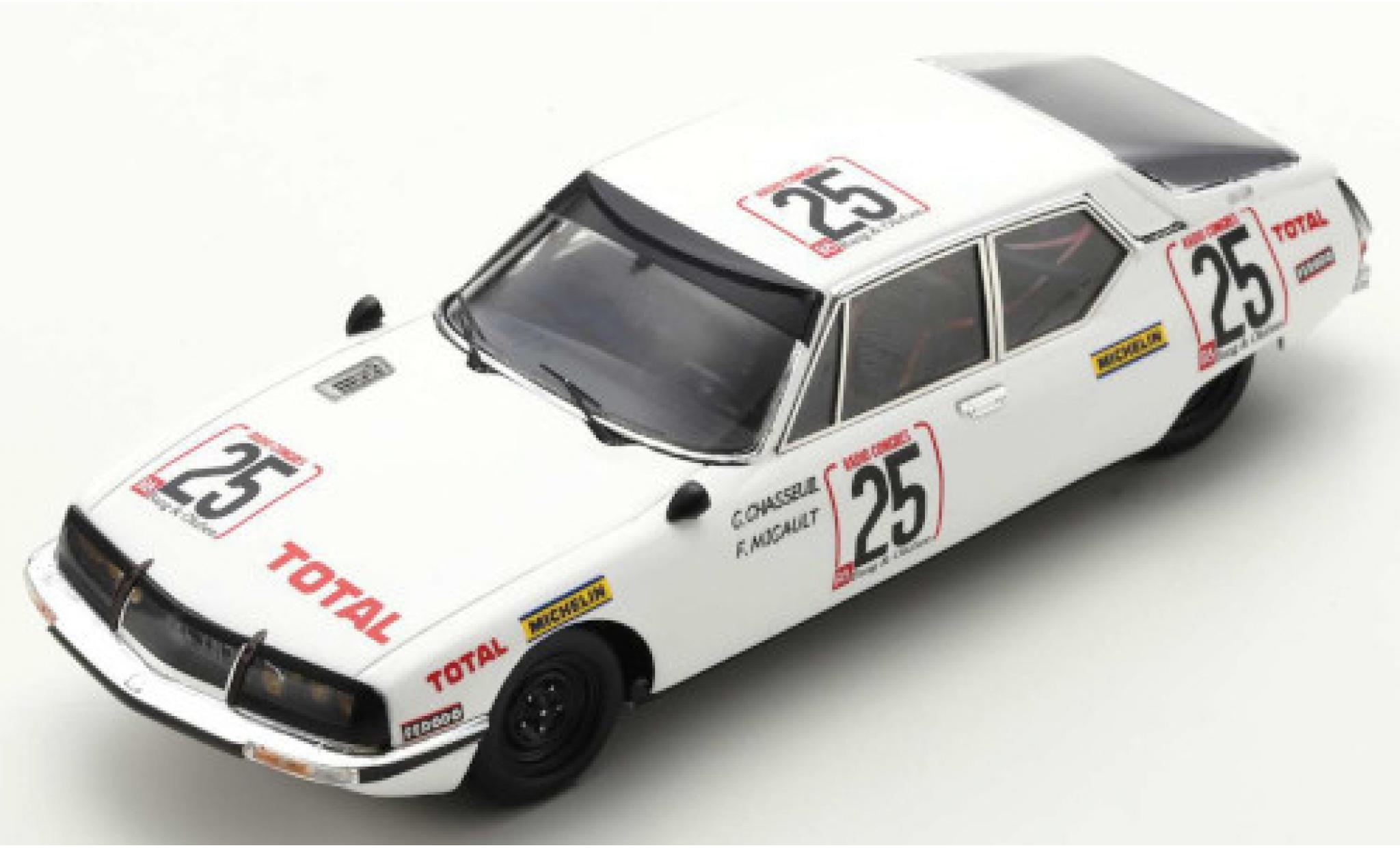 Citroen SM 1/43 Spark No.25 24h Spa 1974 C.Chasseuil/F.Migault modelauto