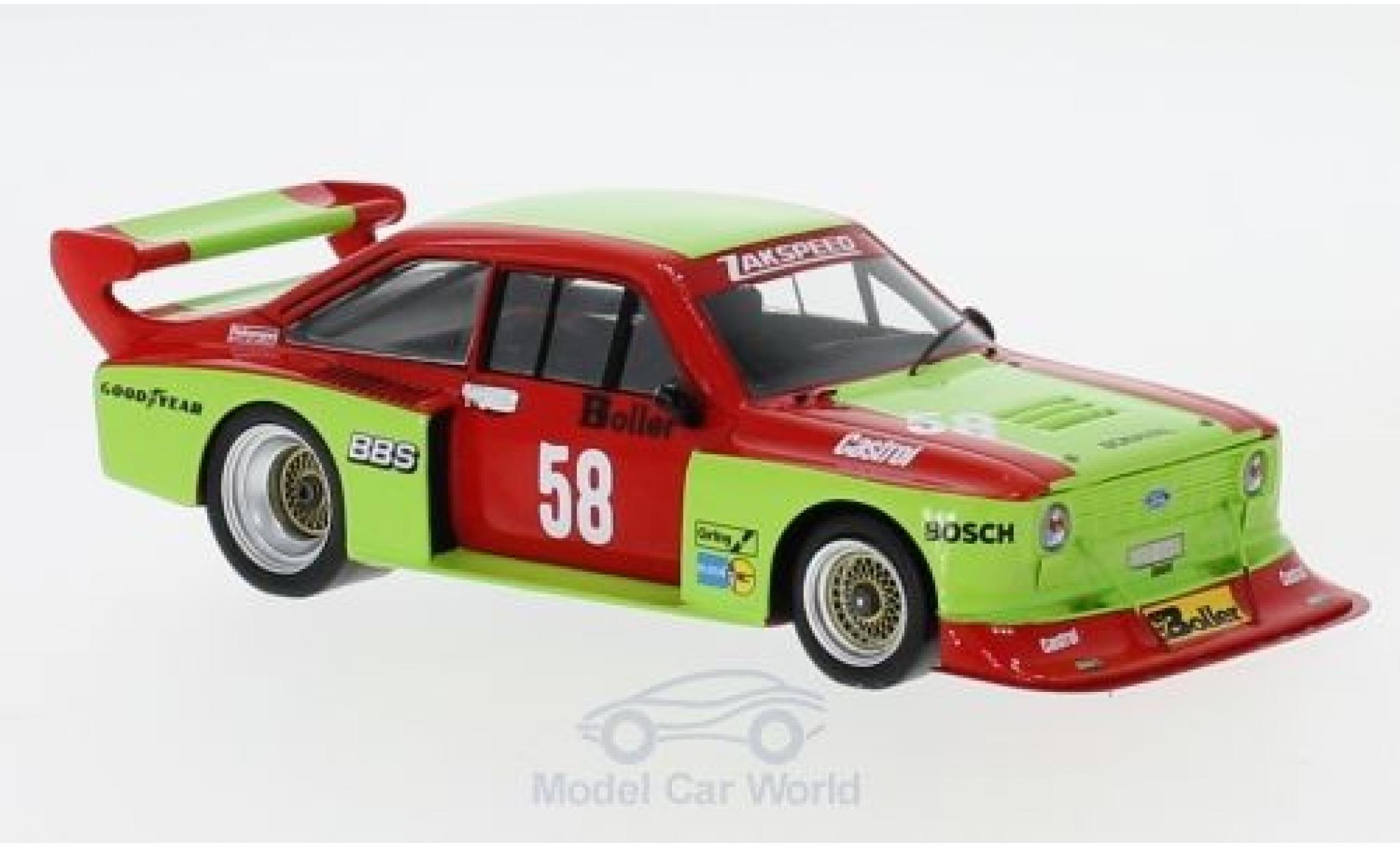 Ford Escort 1980 1/43 Spark Turbo No.58 DRM Zolder Westfalen 1980 W.Boller modelauto