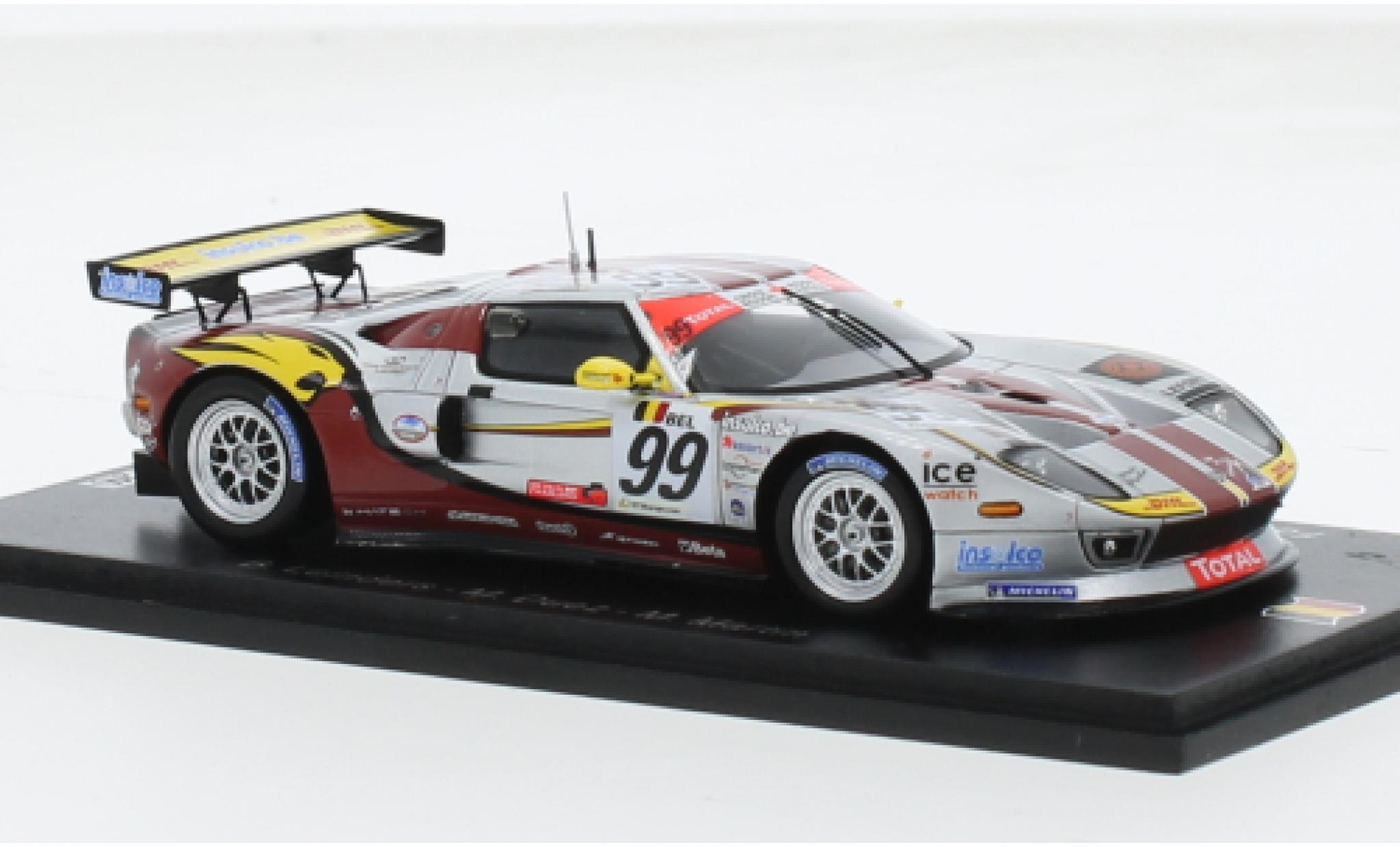 Ford GT 1/43 Spark No.99 Marc VDS Racing Team 24h Spa 2010 1:43 modelauto
