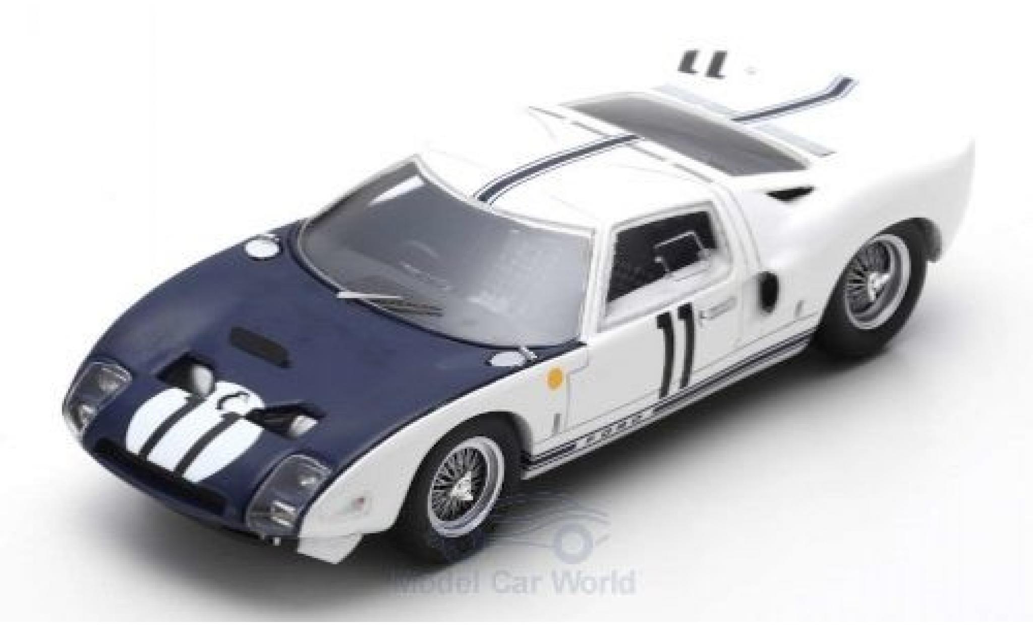 Ford GT 1/43 Spark RHD No.11 24h Le Mans 1964 R.Ginther/M.Gregory modelauto