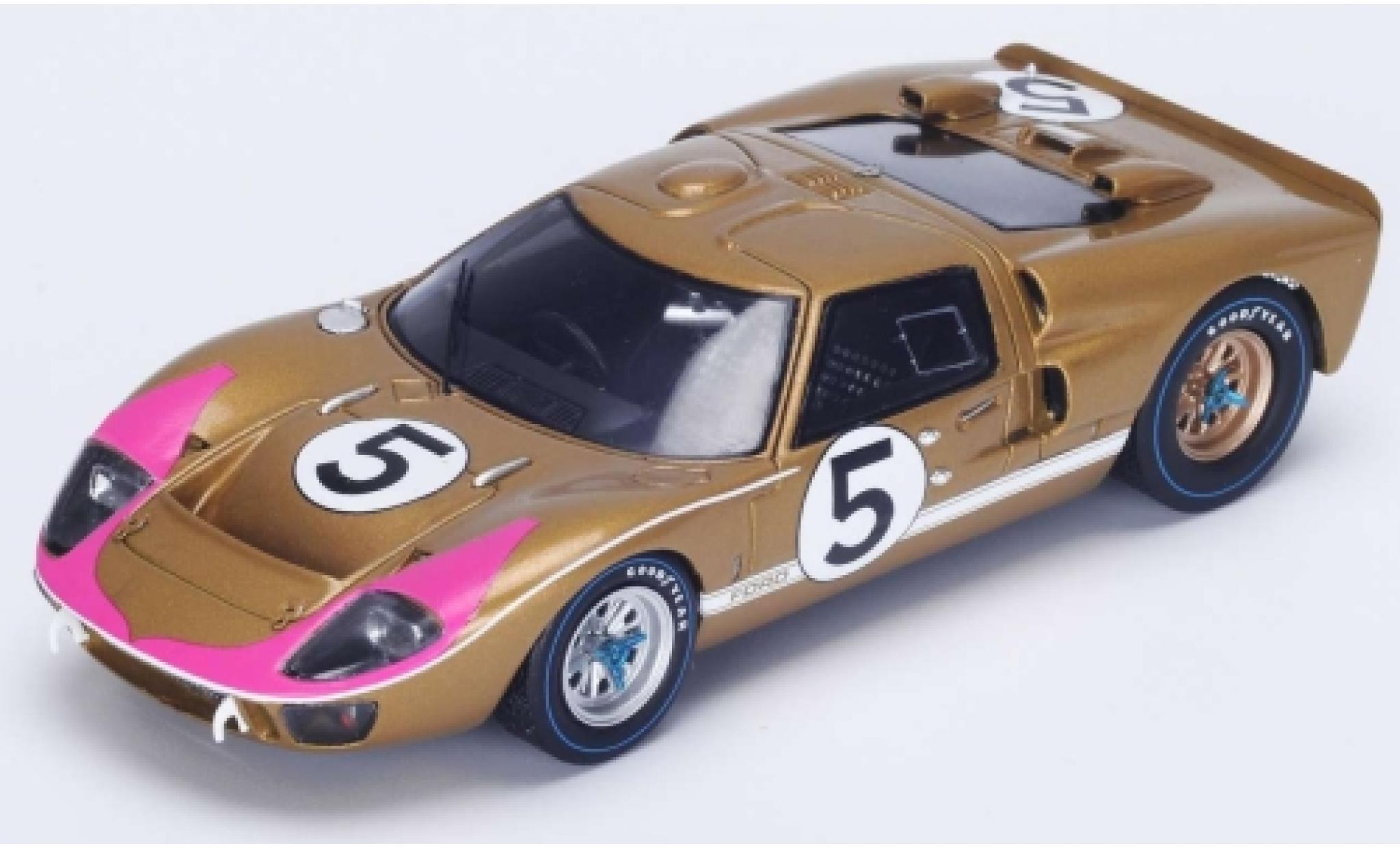 Ford GT40 1/18 Spark MkII No.5 24h Le Mans 1966 R.Bucknum/D.Hutcherson modelauto