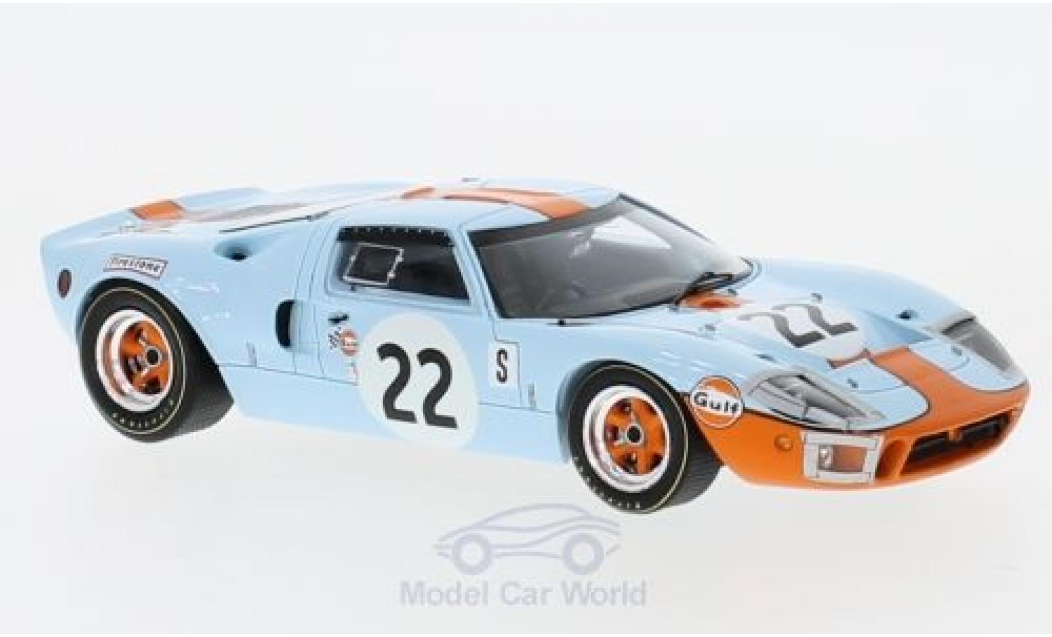 Ford GT40 1/43 Spark No.22 12h Sebring 1969 J.Ickx/J.Oliver modelauto
