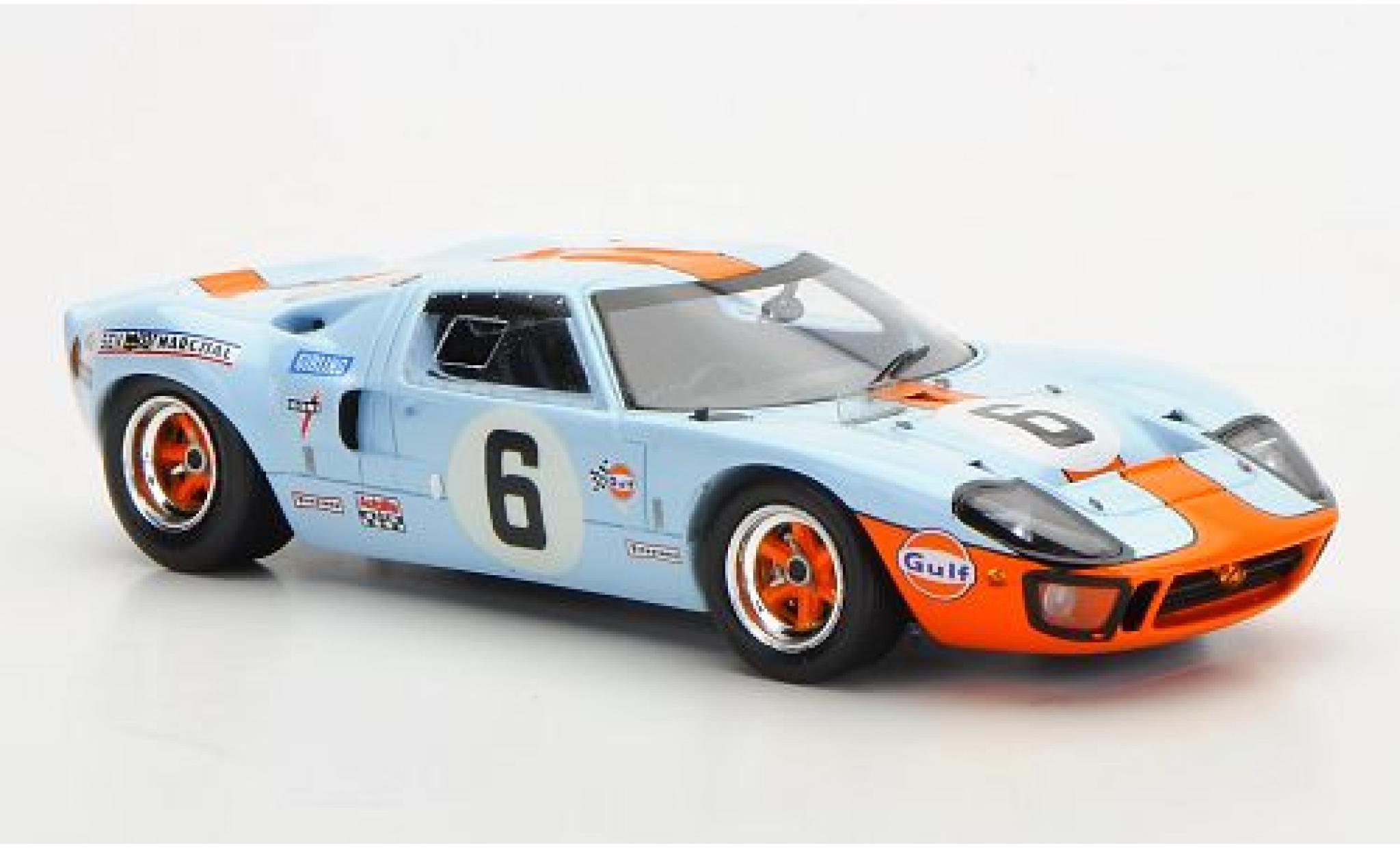 Ford GT40 1/43 Spark RHD No.6 Gulf 24h Le Mans 1969 J.Oliver/J.Ickx modelauto