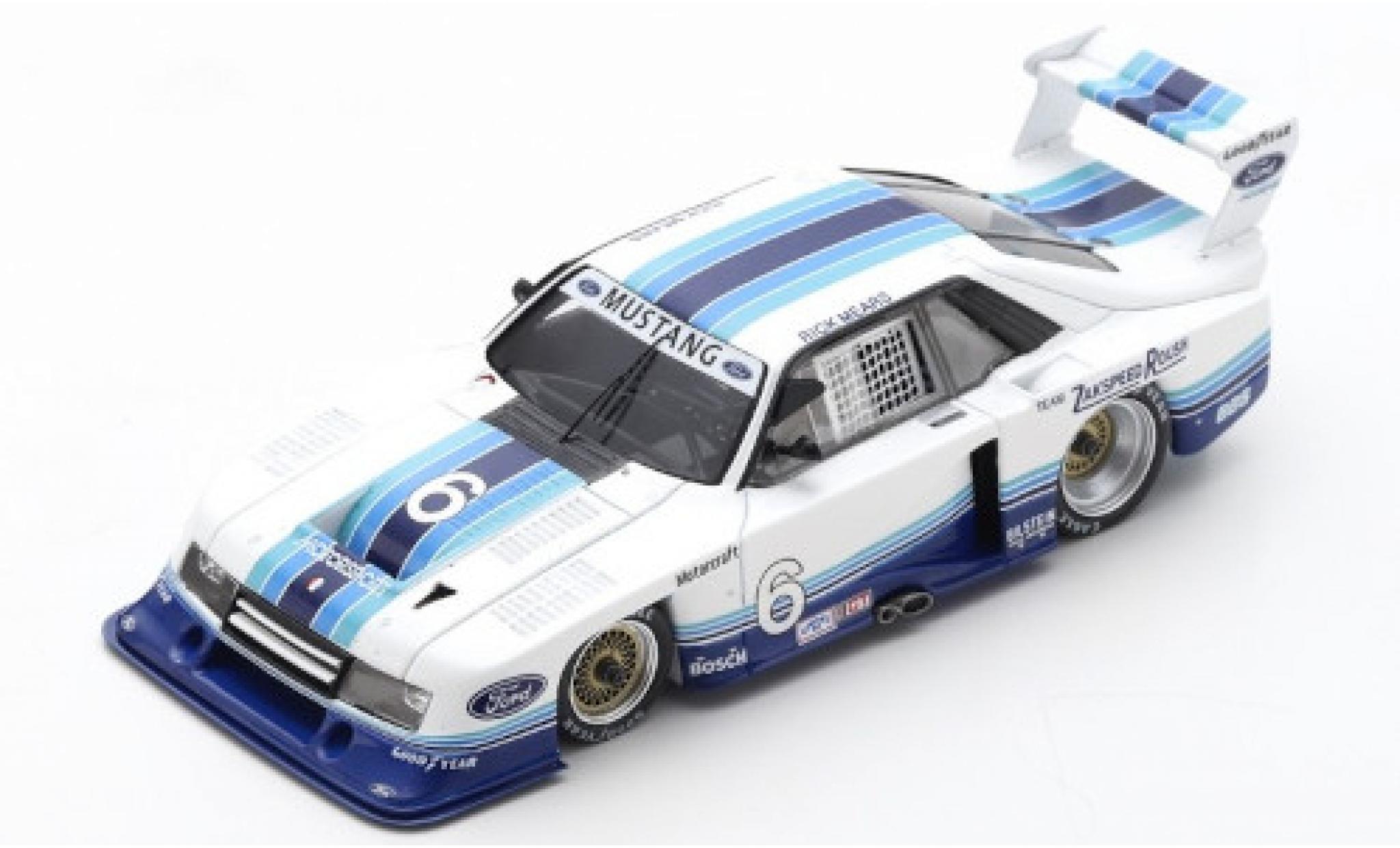 Ford Mustang 1/43 Spark Zakspeed No.6 Sears Point 1982 R.Mears modelauto