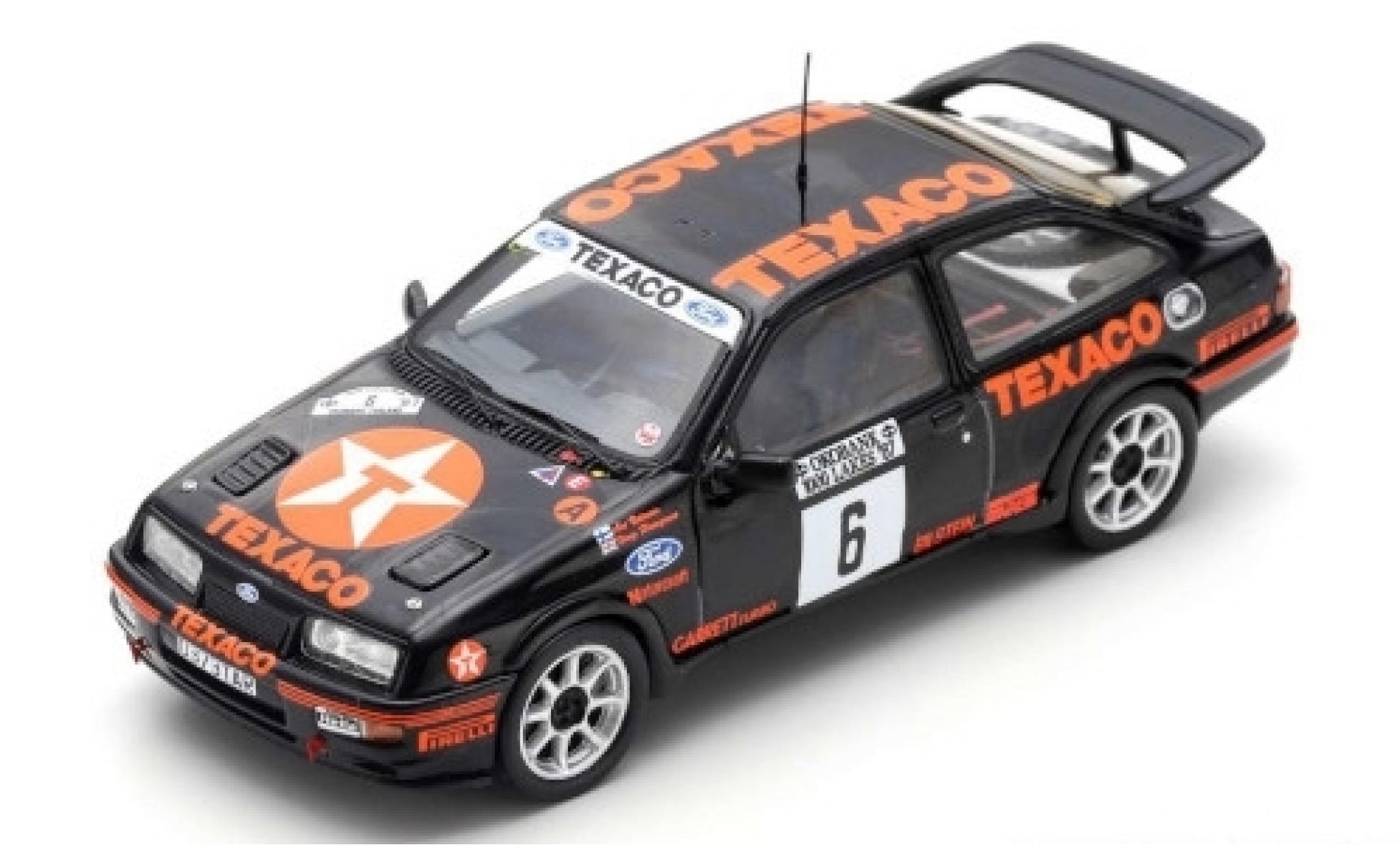 Ford Sierra 1/43 Spark RS Cosworth No.6 Texaco 1000 Lakes Rallye 1987 A.Vatanen/T.Harryman modelauto
