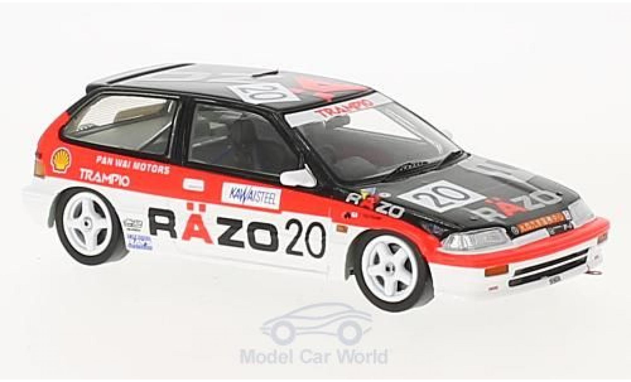 Honda Civic 1/43 Spark EF3 RHD No.20 Macau Guia Race 1989 T. Tsutsumi modelauto