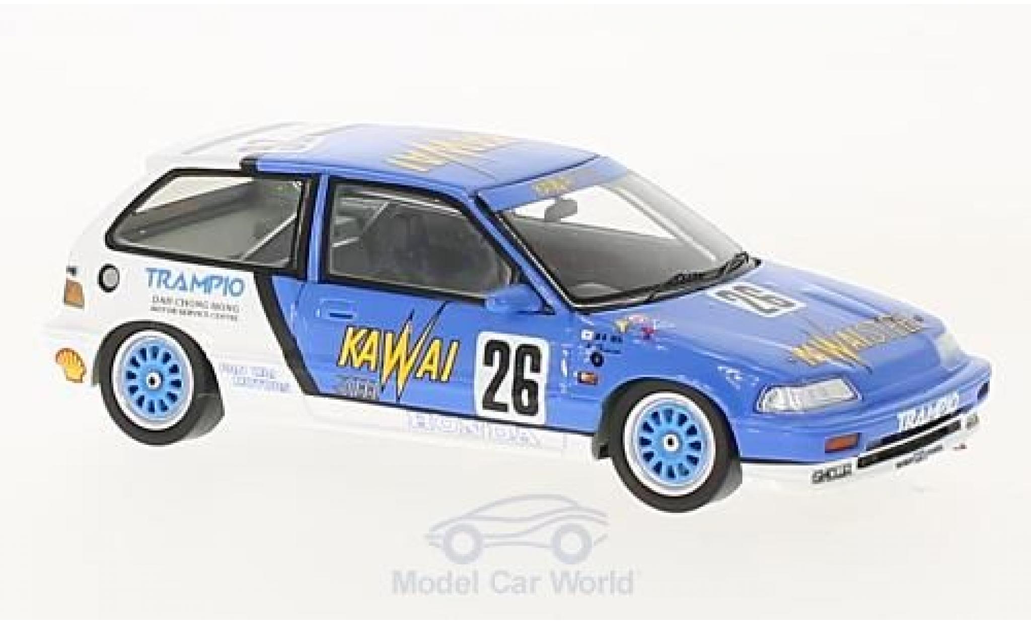Honda Civic 1/43 Spark EF3 RHD No.26 Kawaisteel Macau Guia Race 1989 K.Shimizu modelauto