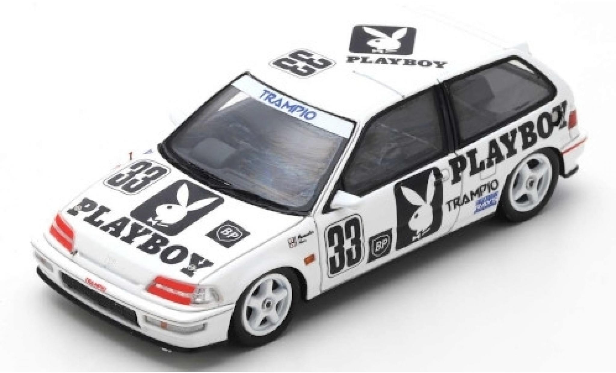 Honda Civic 1/43 Spark (EF9) RHD No.33 Playboy JTC Autopolis 1991 Y.Muramatsu/T.Hara modelauto