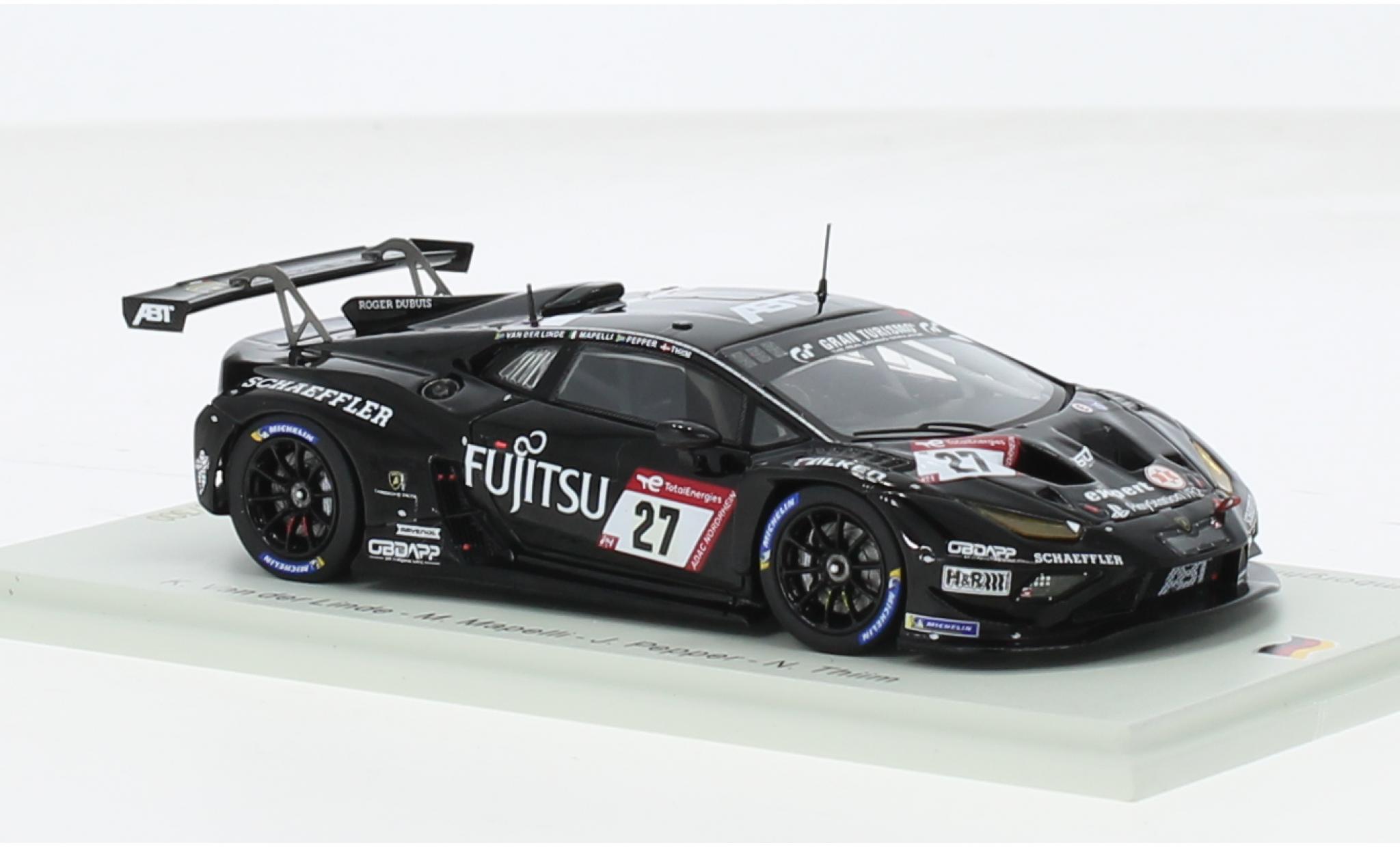 Lamborghini Huracan 1/43 Spark GT3 EVO 2 No.27 ABT Sportsline 24h N&uuml;rburgring 2023 1:43 modelauto