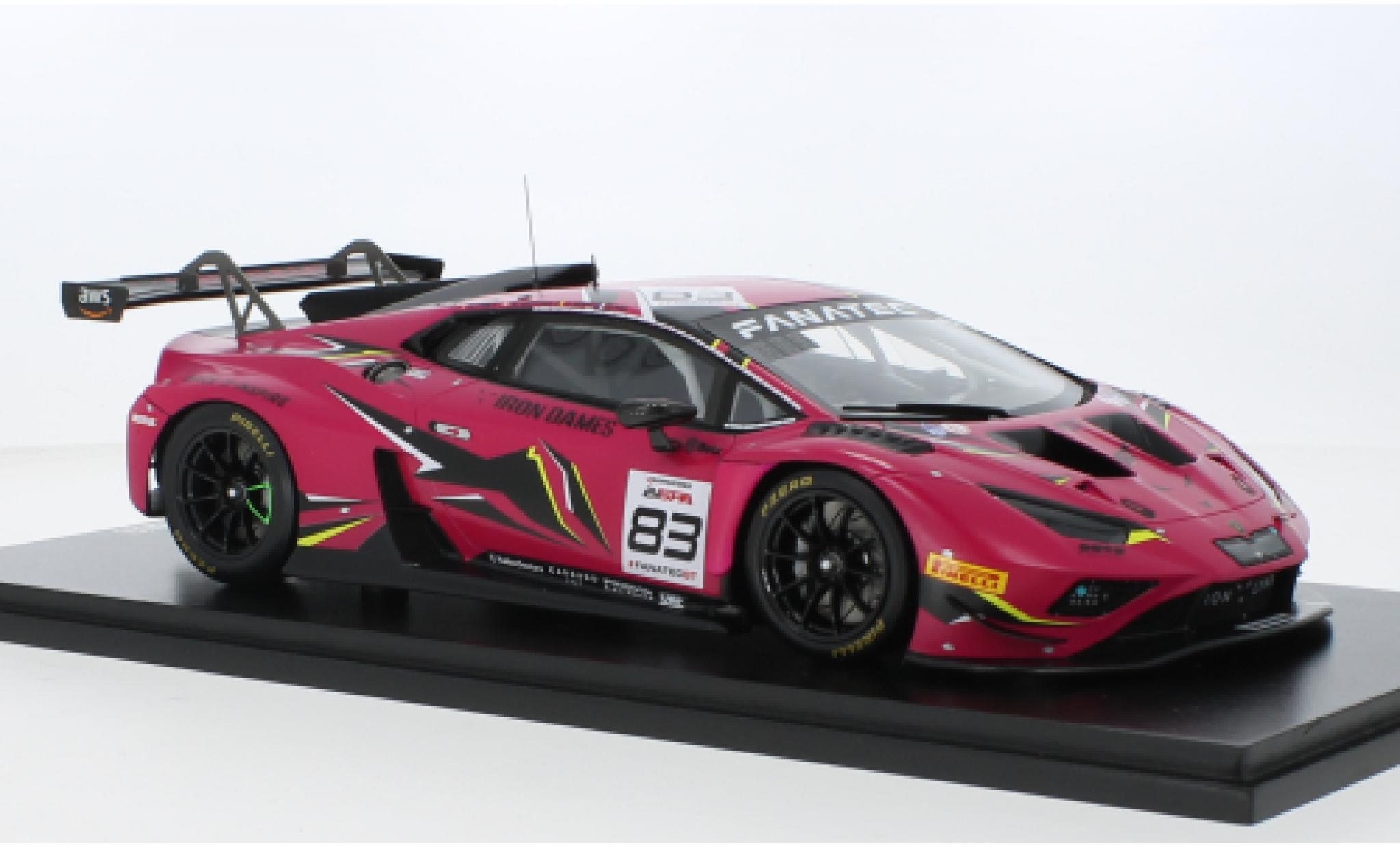 Lamborghini Huracan 1/18 Spark GT3 EVO 2 No.83 Iron Dames 24h Spa 2023 1:18 modelauto