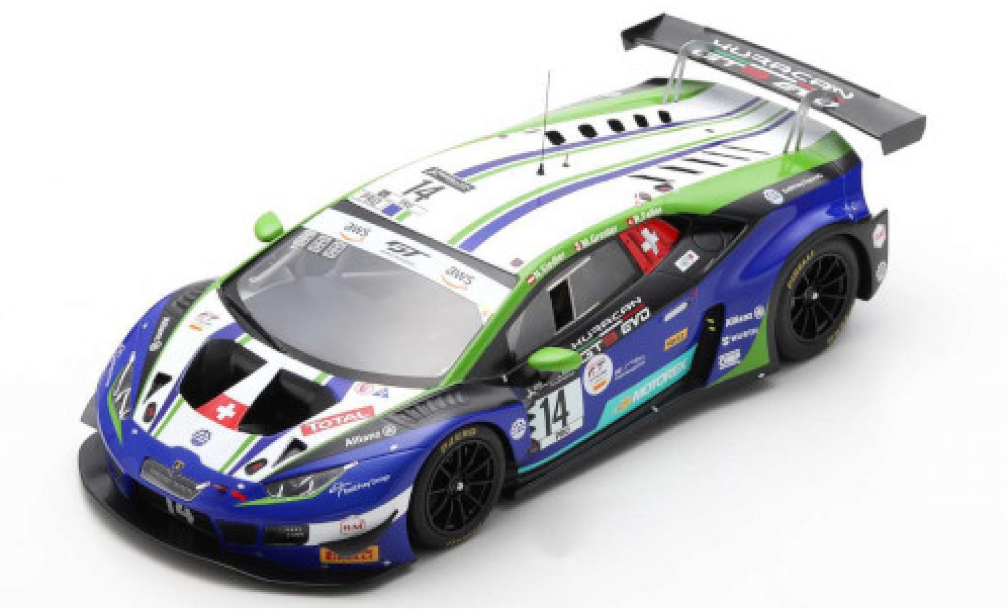 Lamborghini Huracan 1/18 Spark GT3 Evo No.14 Emil Frey Racing 24h Spa 2020 N.Siedler/M.Grenier/R.Feller modelauto