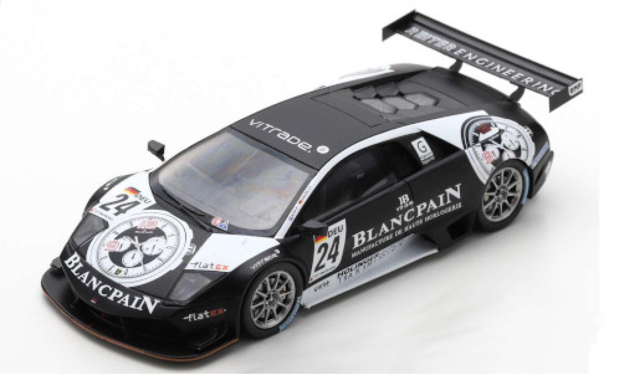 Lamborghini Murcielago 1/43 Spark LP670 R-SV GT1 No.24 Reiter Engineering Witpain FIA GT1 World Championship 2010 P.Kox/C.Haase modelauto