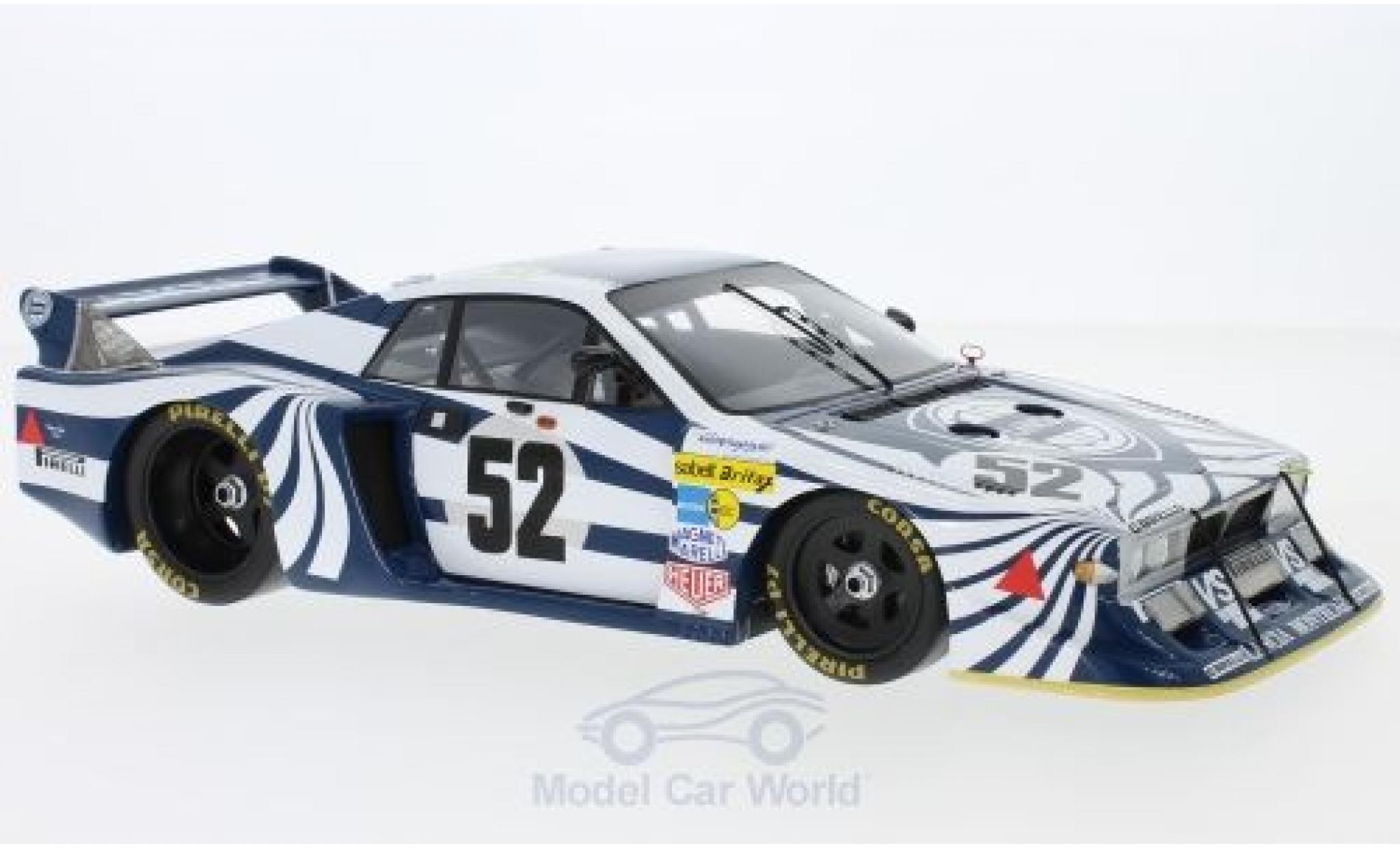 Lancia Beta Monte Carlo 1/18 Spark Monte Carlo No.52 24h Le Mans 1980 G.Brancatelli/P.Ghinzani/M.Alen modelauto