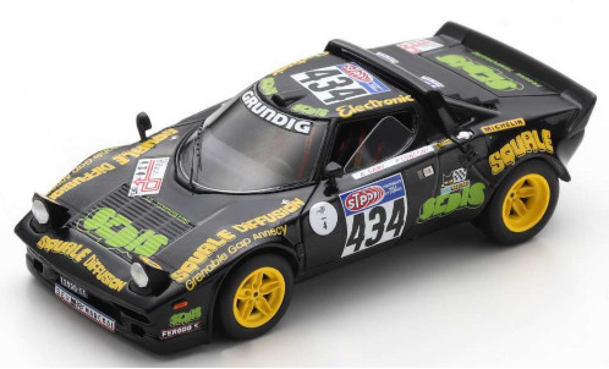 Lancia Stratos 1/43 Spark HF No.434 Tour de France Auto 1976 B.Saby/F.Conconi modelauto