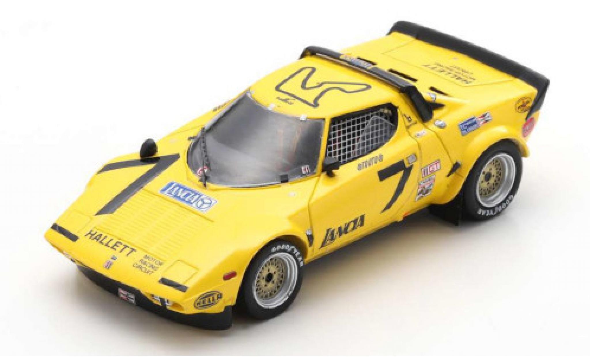 Lancia Stratos 1/43 Spark No.7 IMSA 24h Daytona 1977 A.Arutunoff/J.Marina/B.Goellnicht modelauto
