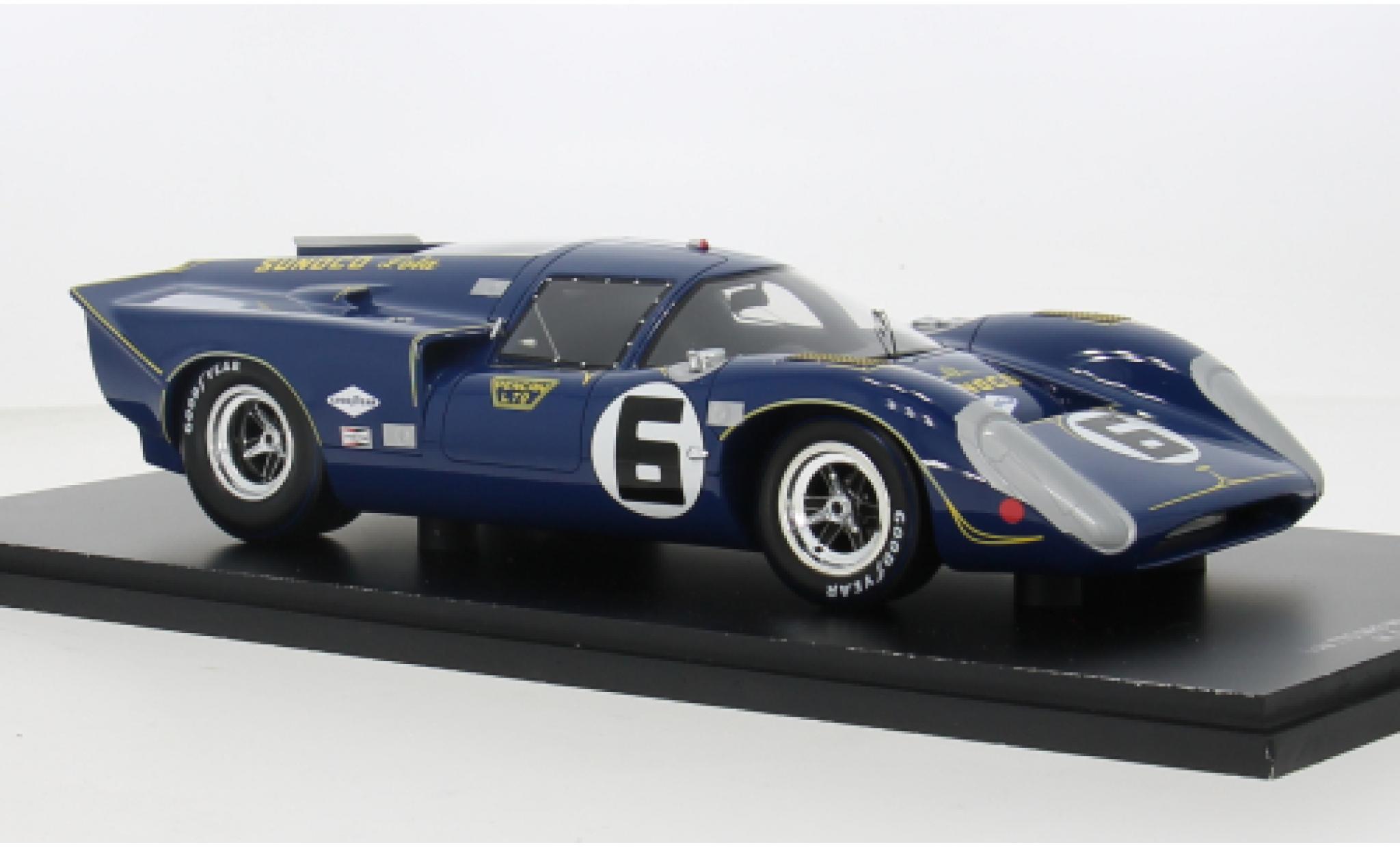 Lola T70 1/18 Spark Mk3 RHD No.6 24h Daytona 1969 1:18 modelauto