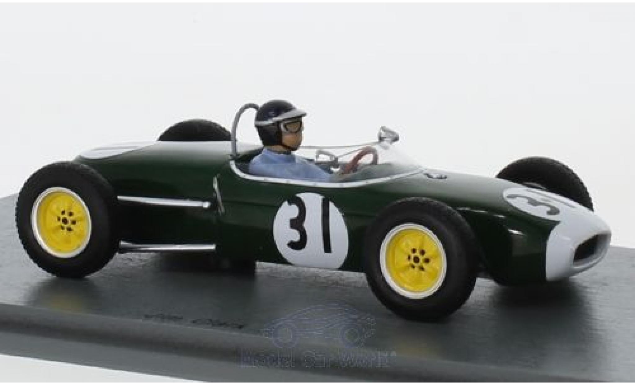 Lotus 18 1/43 Spark Formula Junior No.31 Oulton Park 1960 J.Clark modelauto