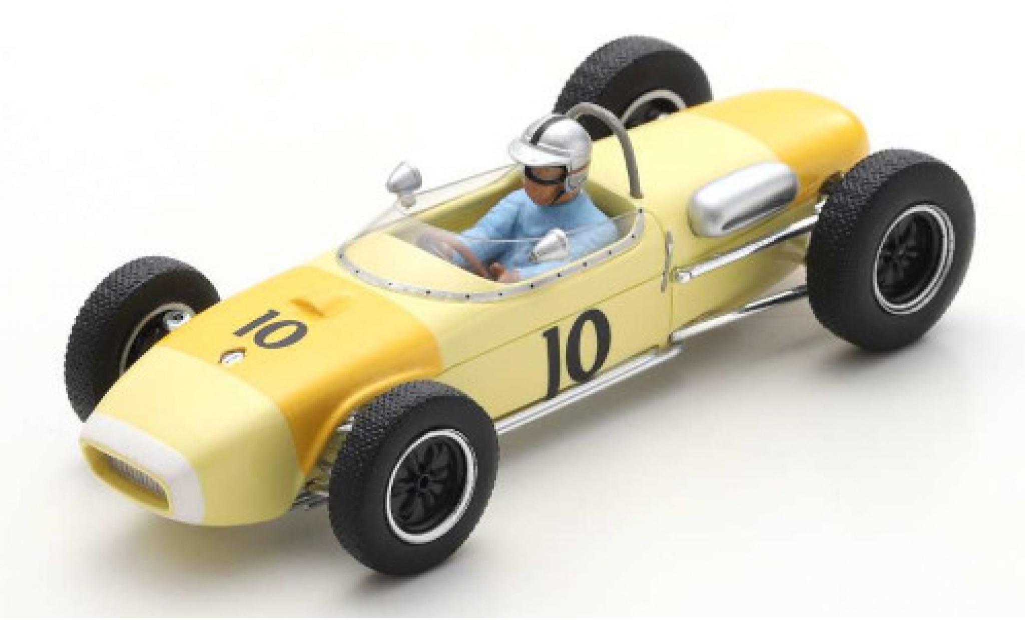 Lotus 18 1/43 Spark No.10 Formel 1 GP Belgien 1961 W.Mairesse modelauto