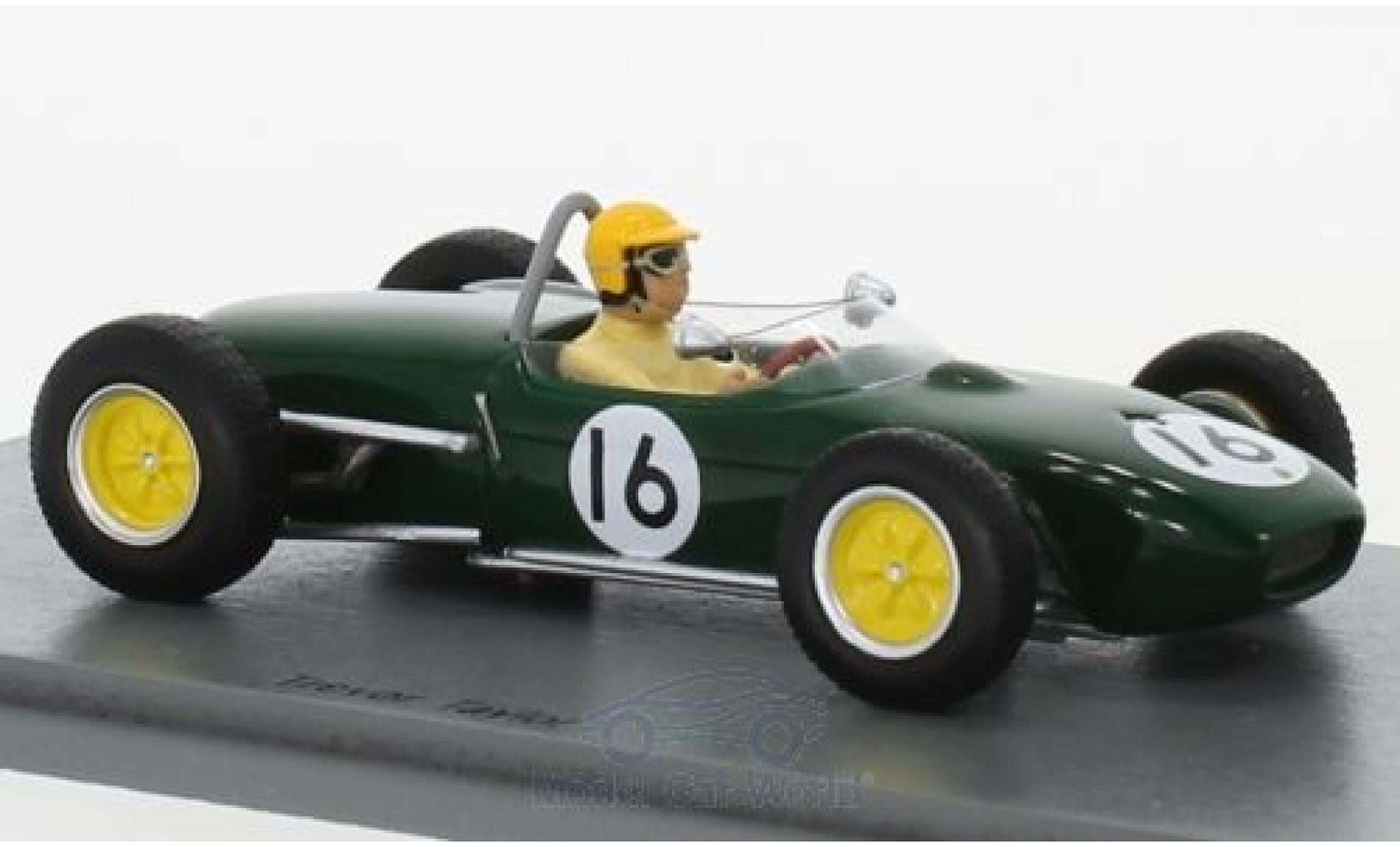 Lotus 18 1/43 Spark No.16 Formel 1 GP Niederlande 1961 T.Taylor modelauto