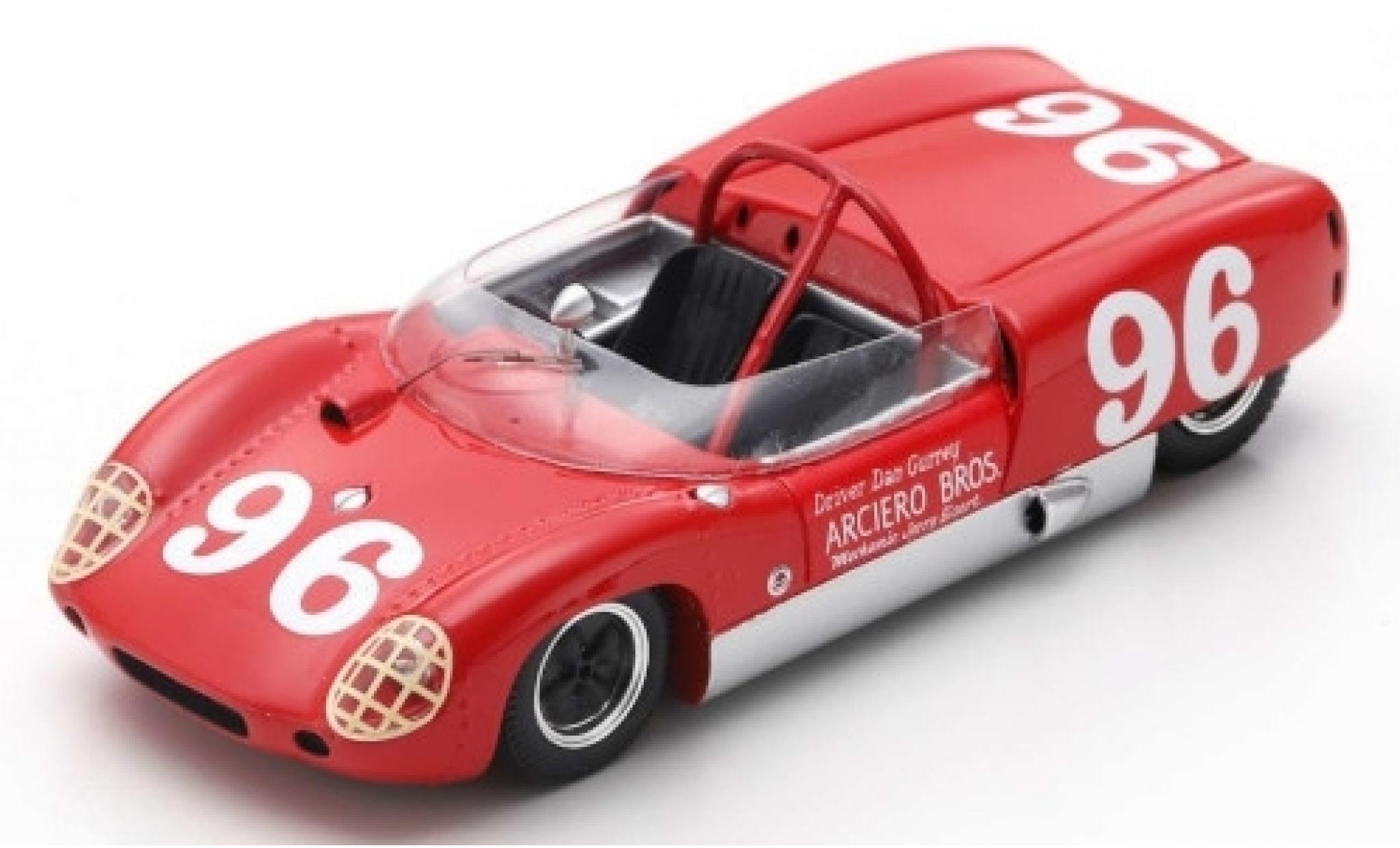 Lotus 19 1/43 Spark RHD No.96 Daytona 62 D.Gurney modelauto