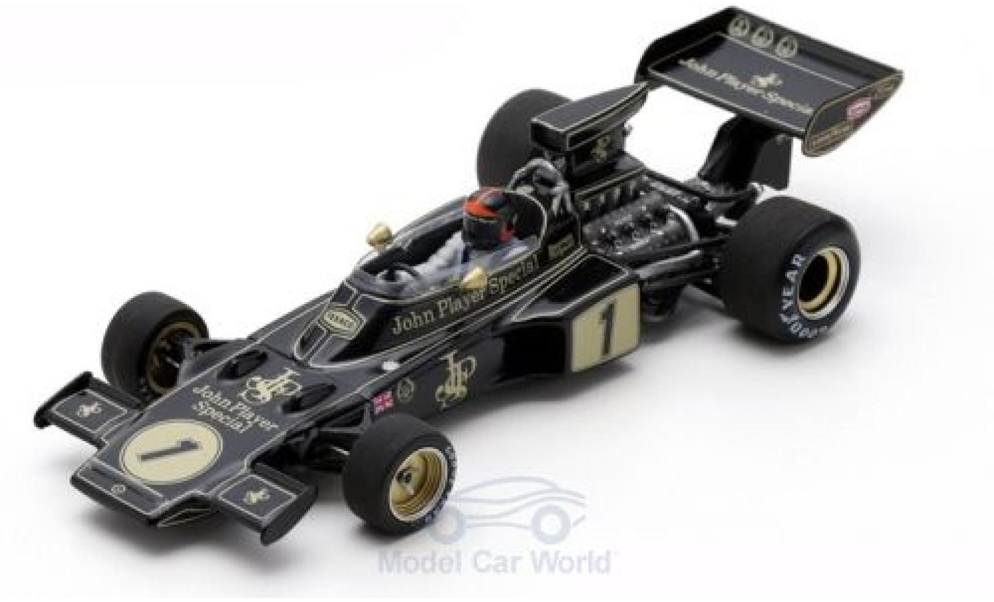 Lotus 72 1/43 Spark E No.1 John Player Special Formel 1 GP Spanien 1973 E.Fittipaldi modelauto