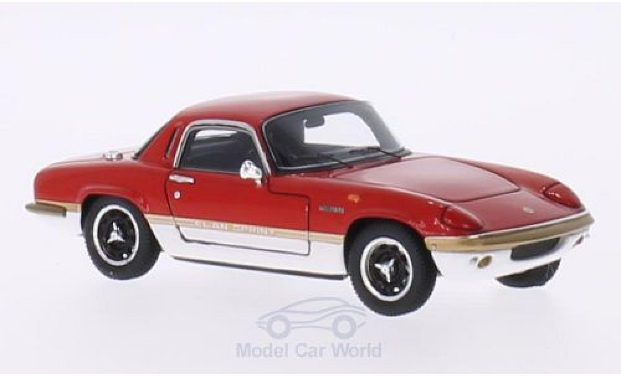 Lotus Elan 1/43 Spark Sprint FHC rood/wit RHD 1971 modelauto